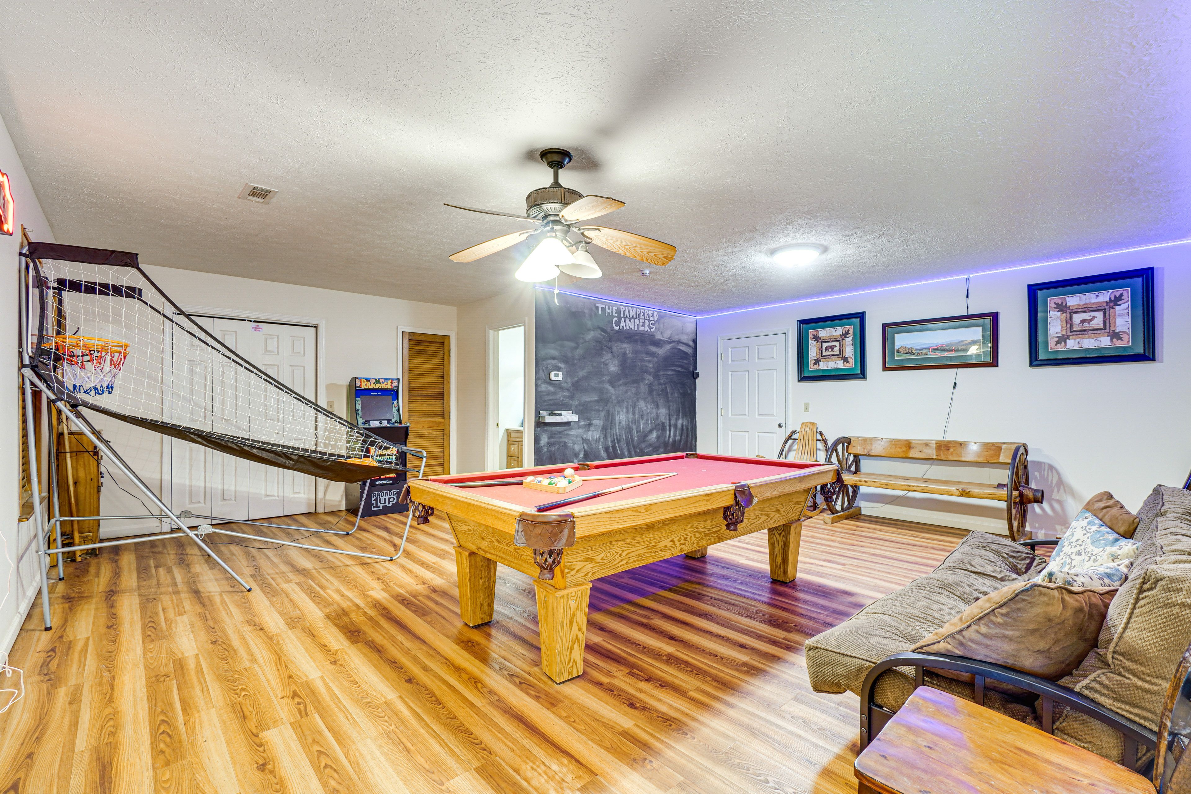 Game Room | Pool Table | Arcade Game