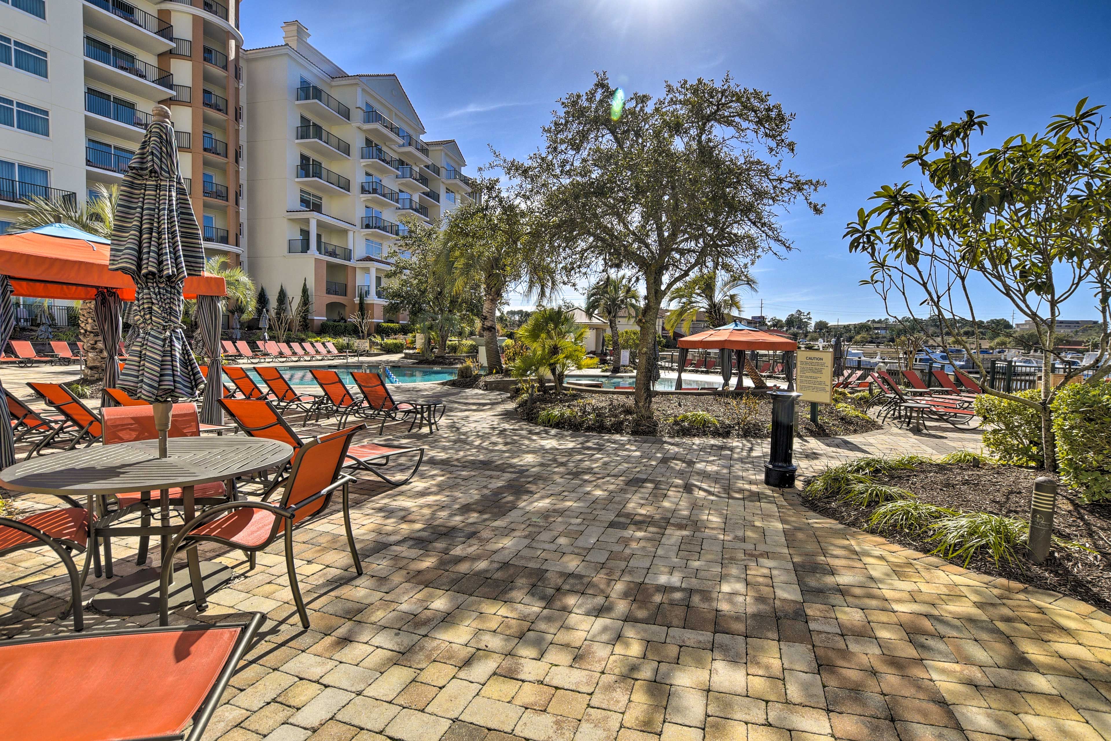 Resort Pool Area