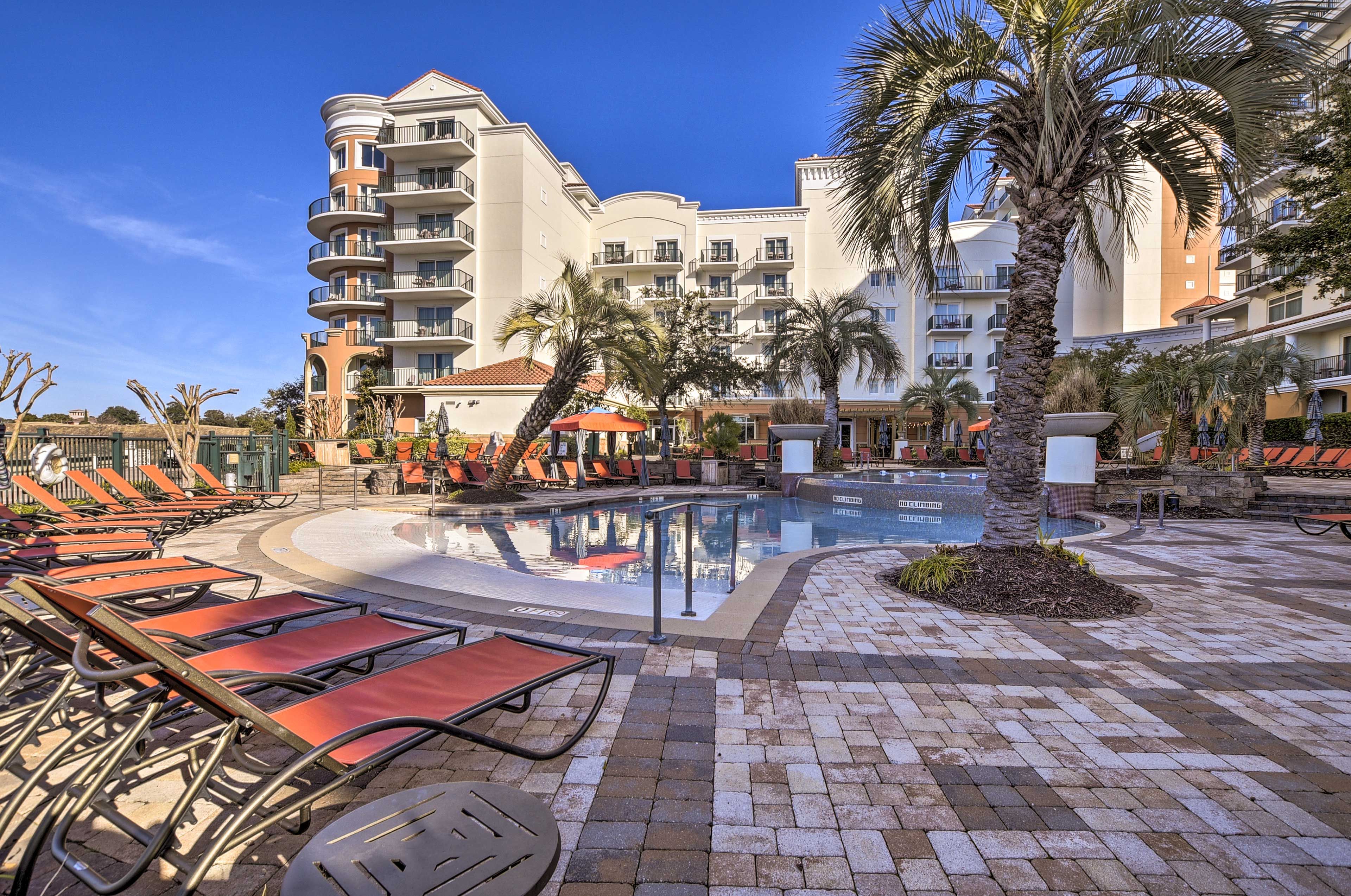 Resort Pool Area