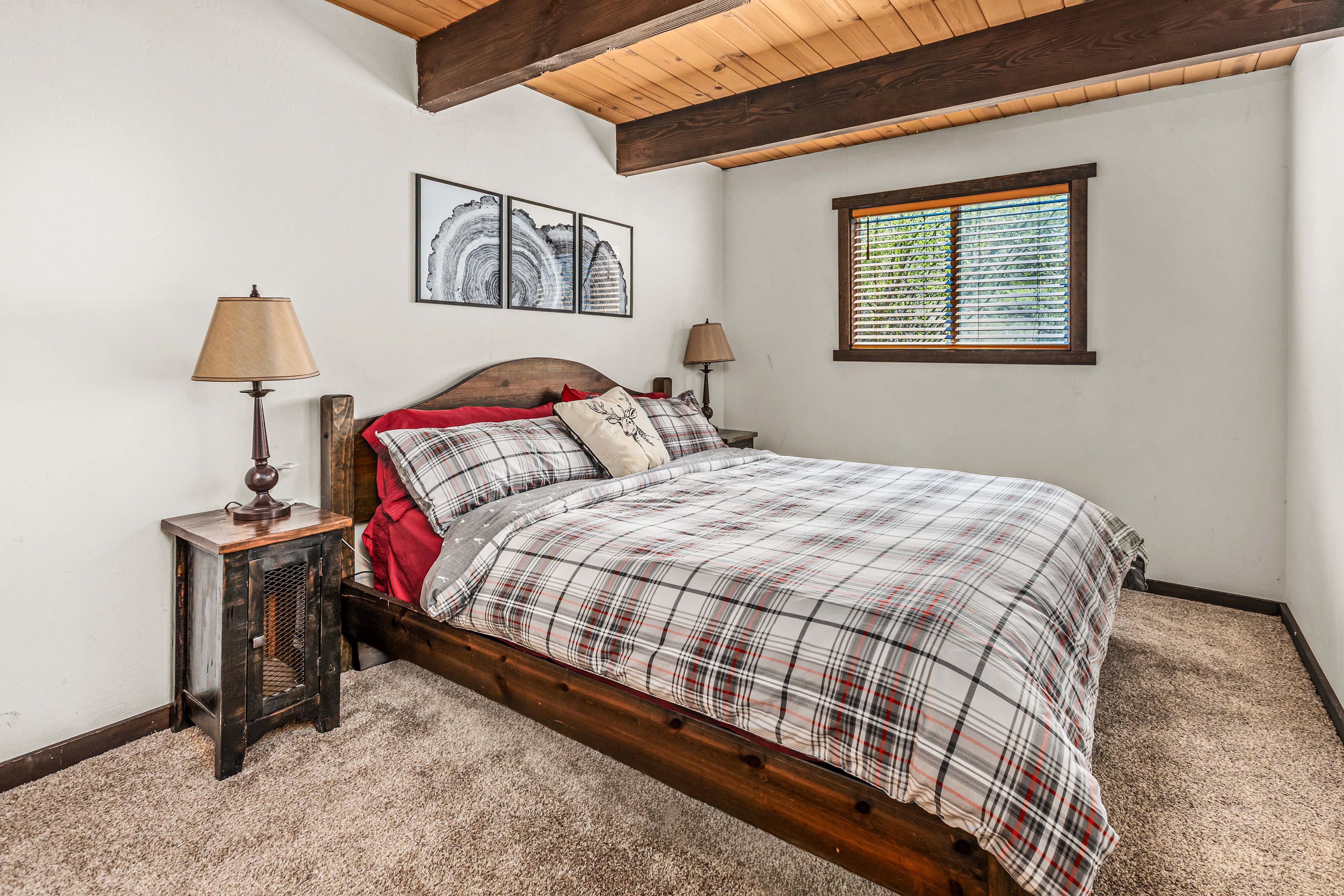 Bedroom 1 | California King Bed | Lower Level