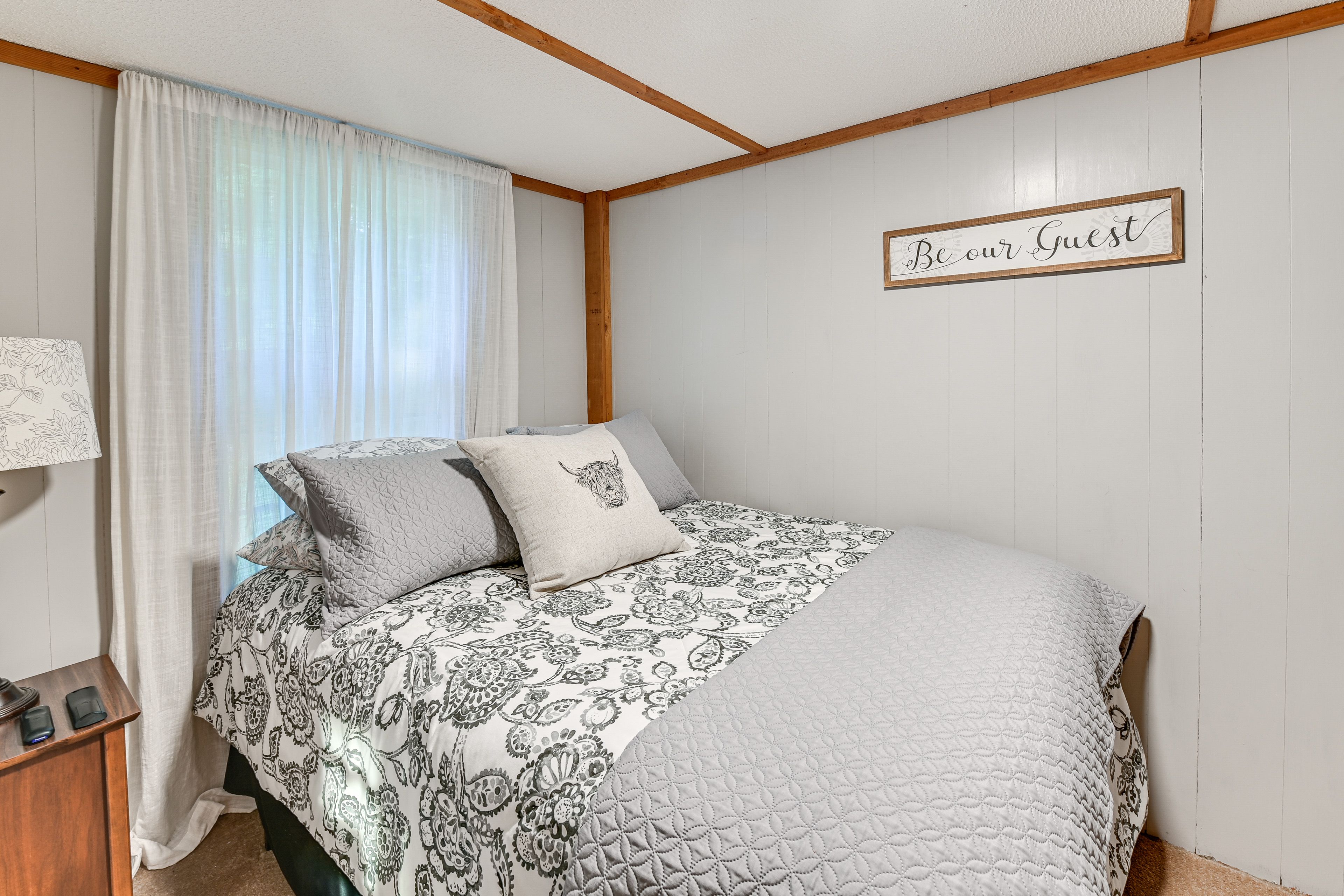 Bedroom | Full Bed | Smart TV | Main Level