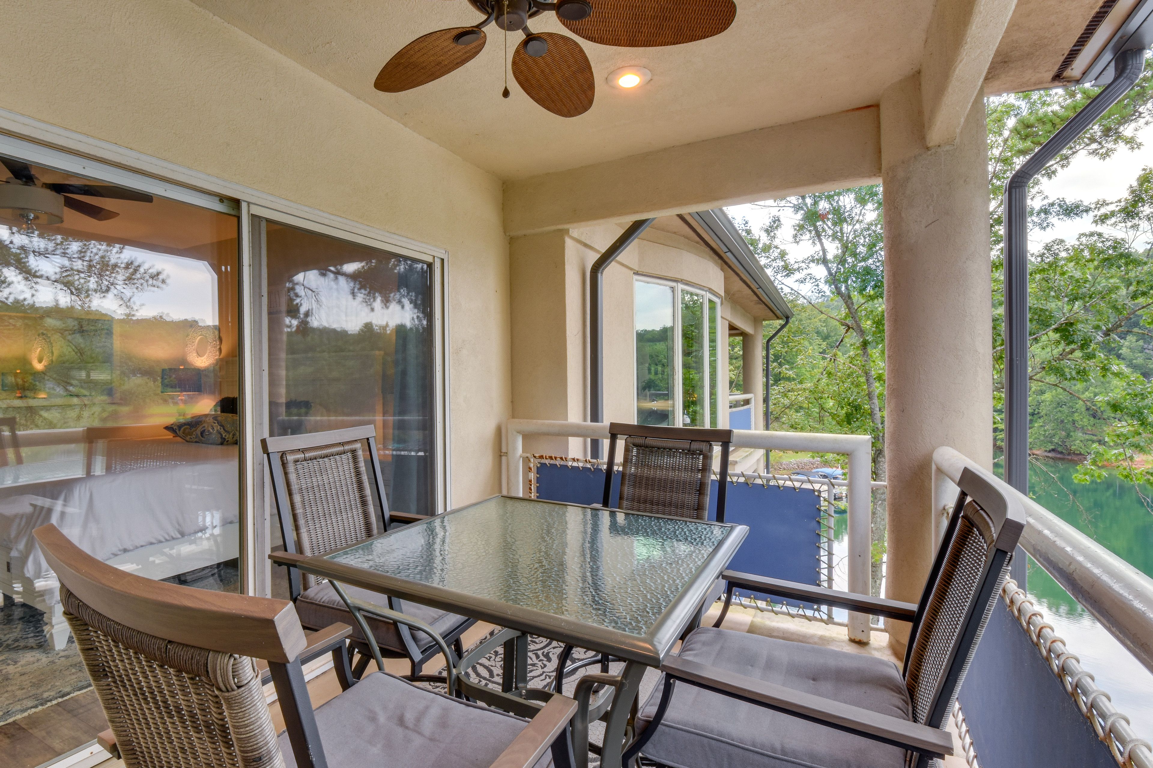 Private Balcony | Lake Views