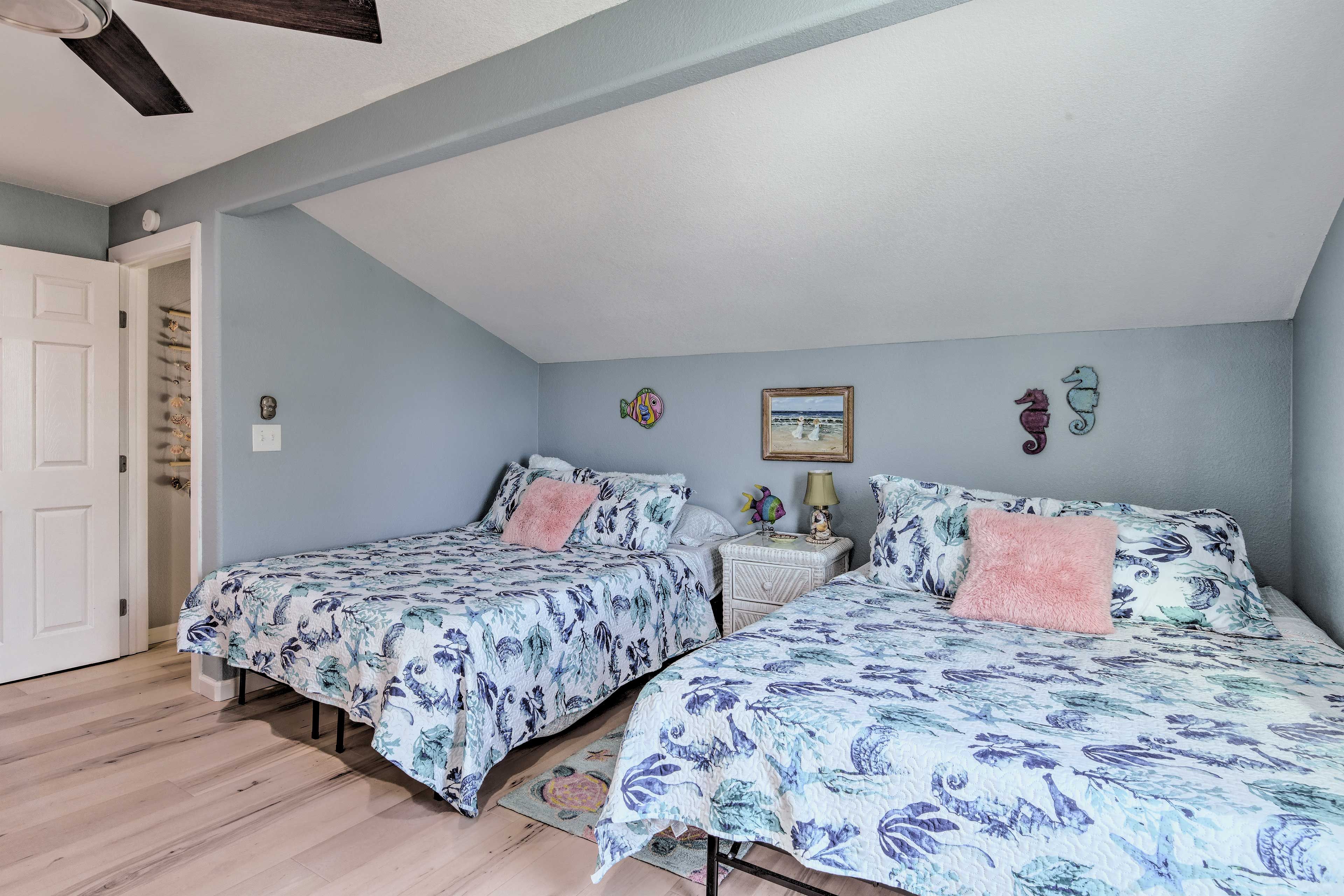 Bedroom 2 | 2 Queen Beds | 2nd Floor