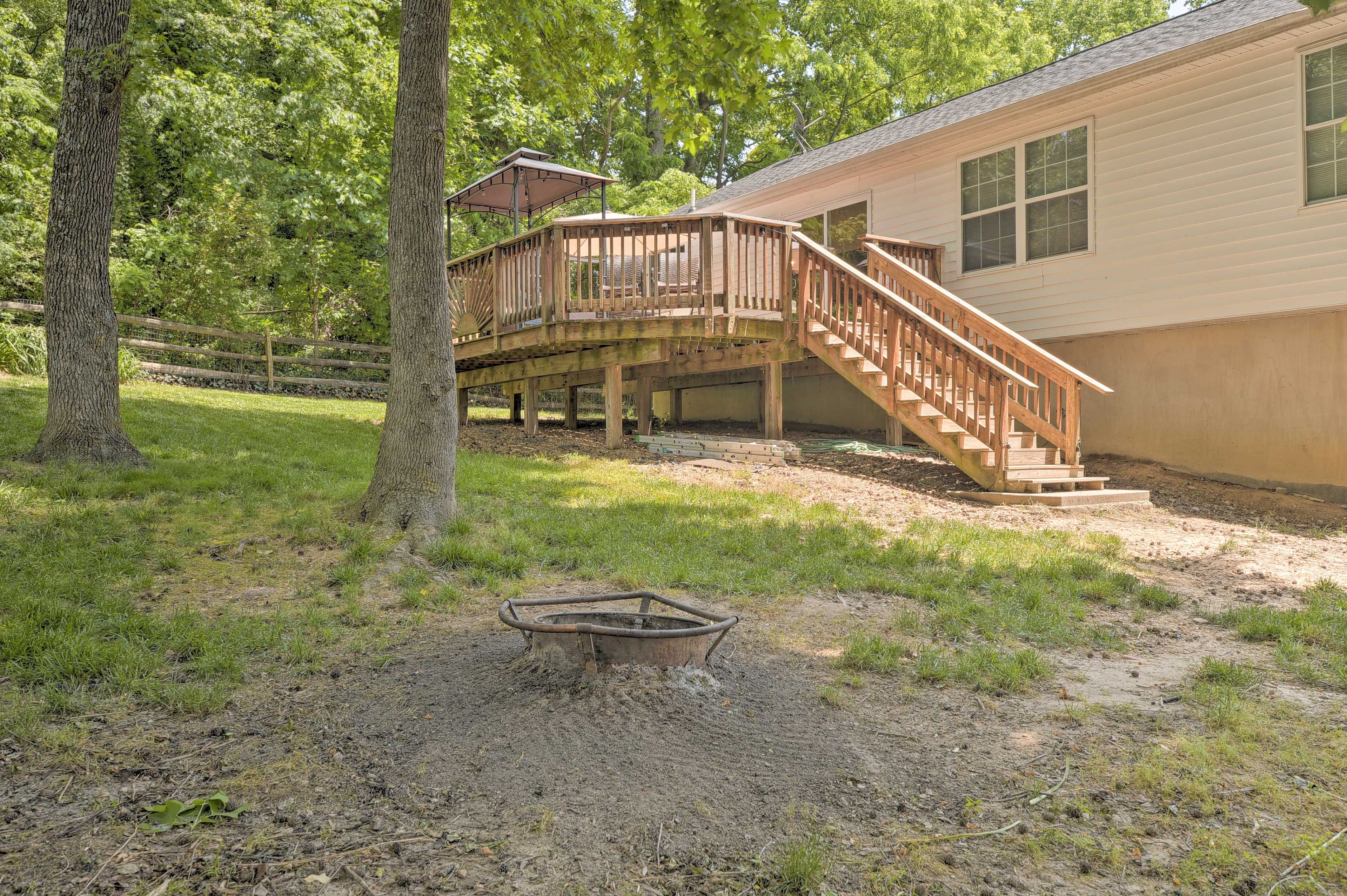 House Exterior | Wood-Burning Fire Pit (Firewood Provided)