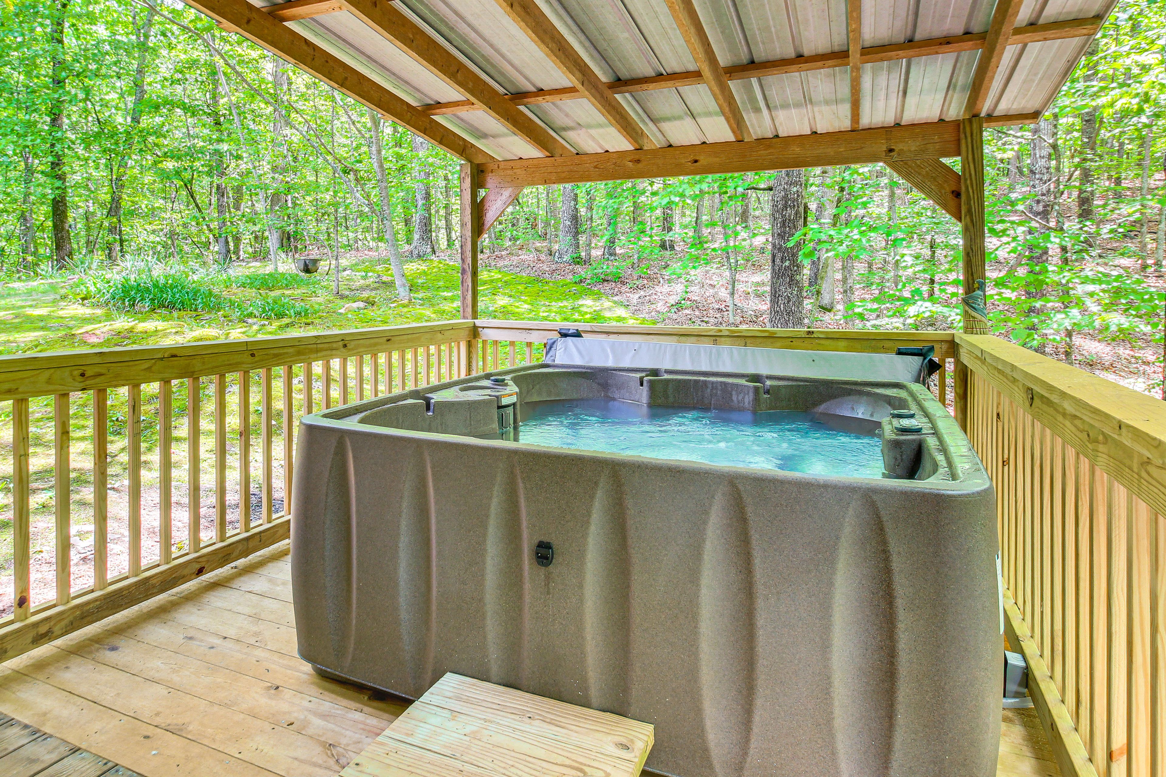 House Exterior | Private Hot Tub