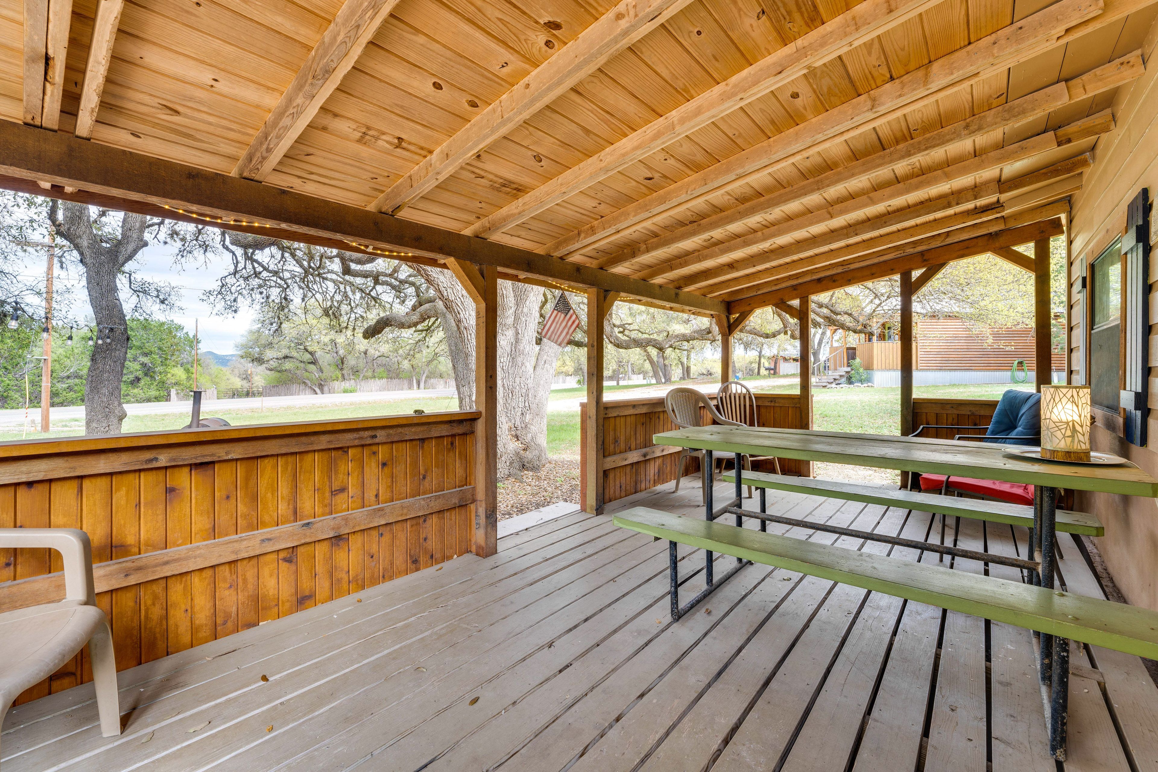 Covered Deck