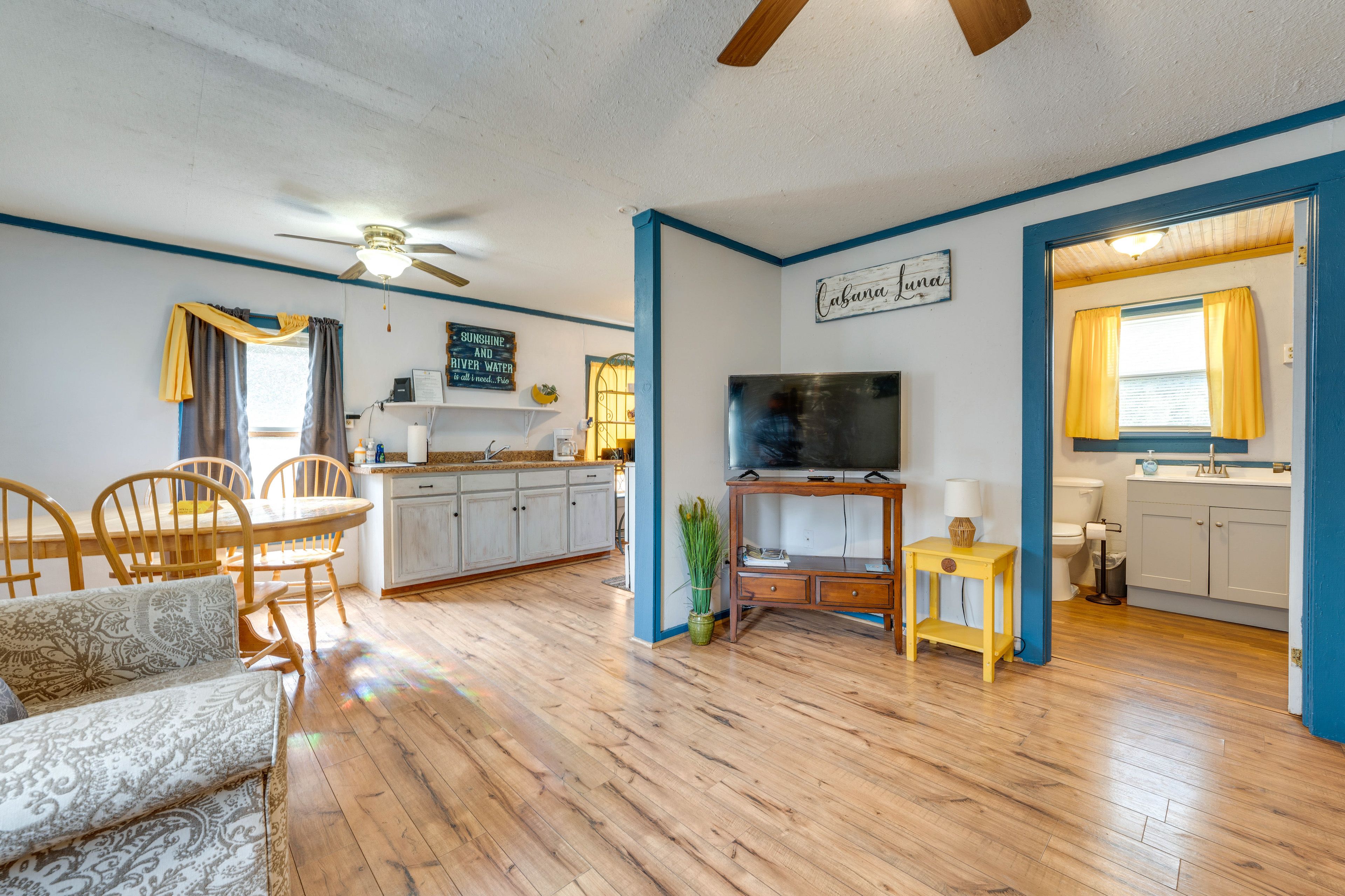 Living Room | Sleeper Sofa | Smart TV | Window A/C