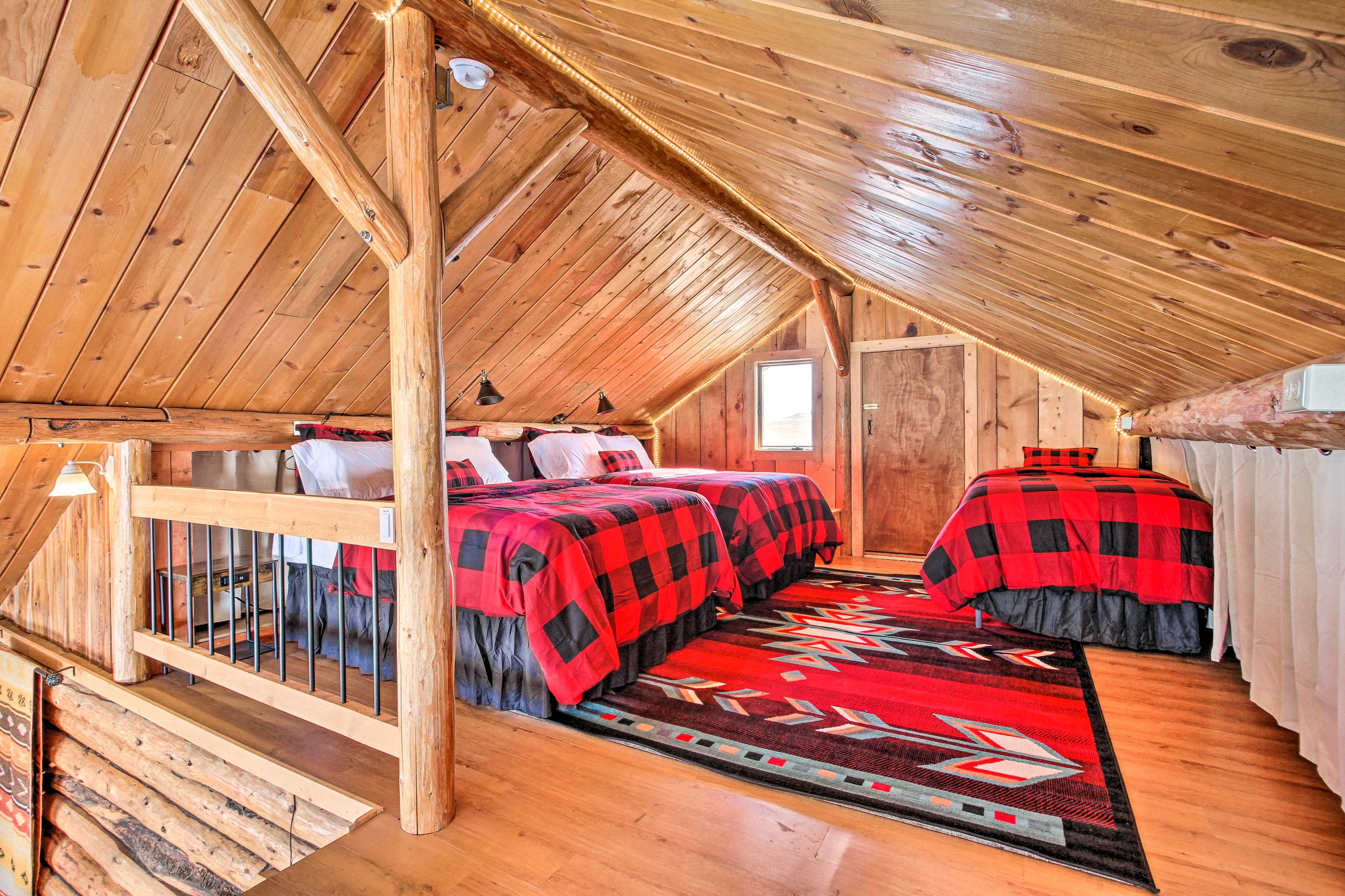 Bedroom 2 (Loft) | 2 Full Beds | Twin Bed