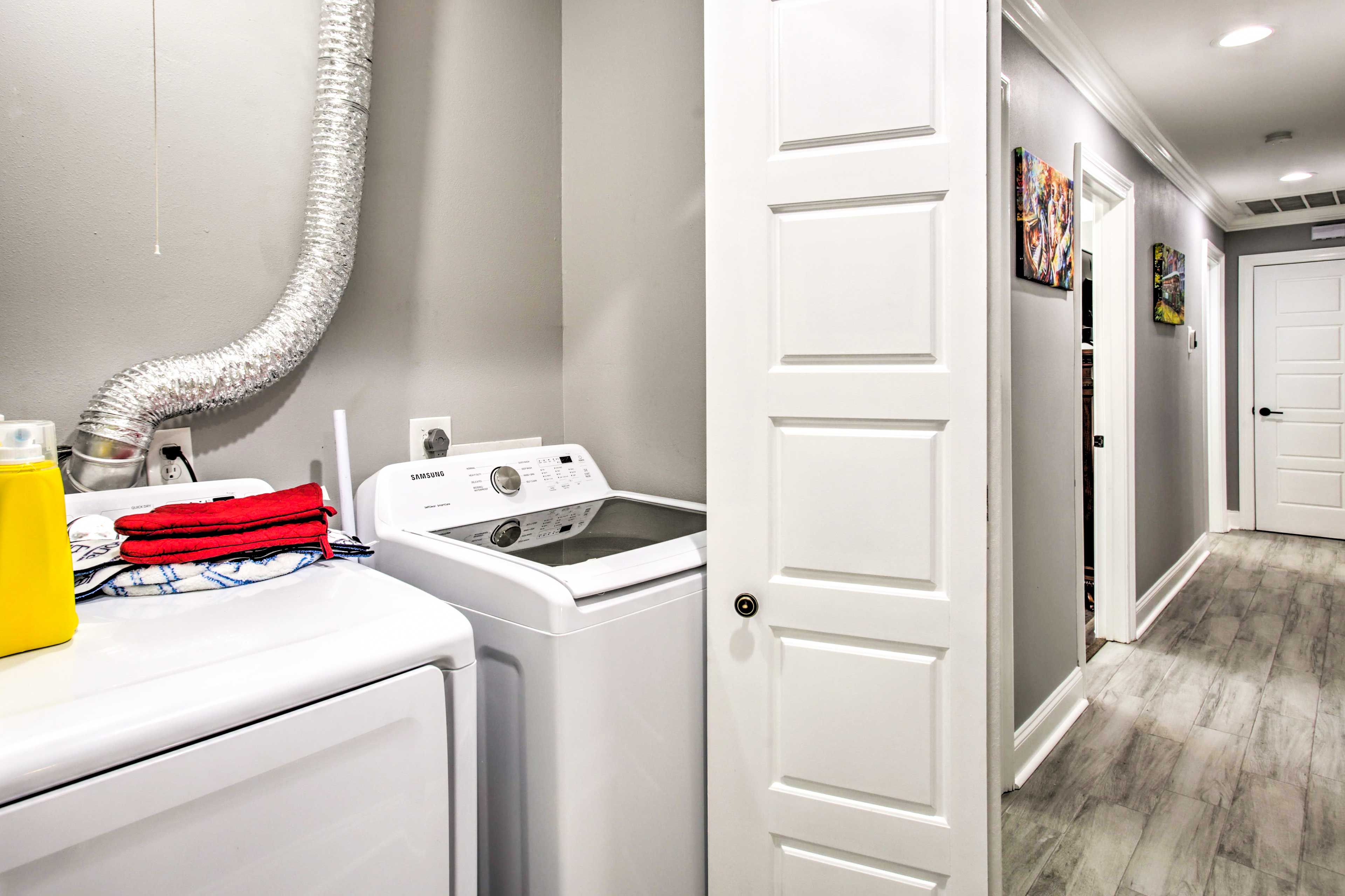 Washer & Dryer | Iron/Board