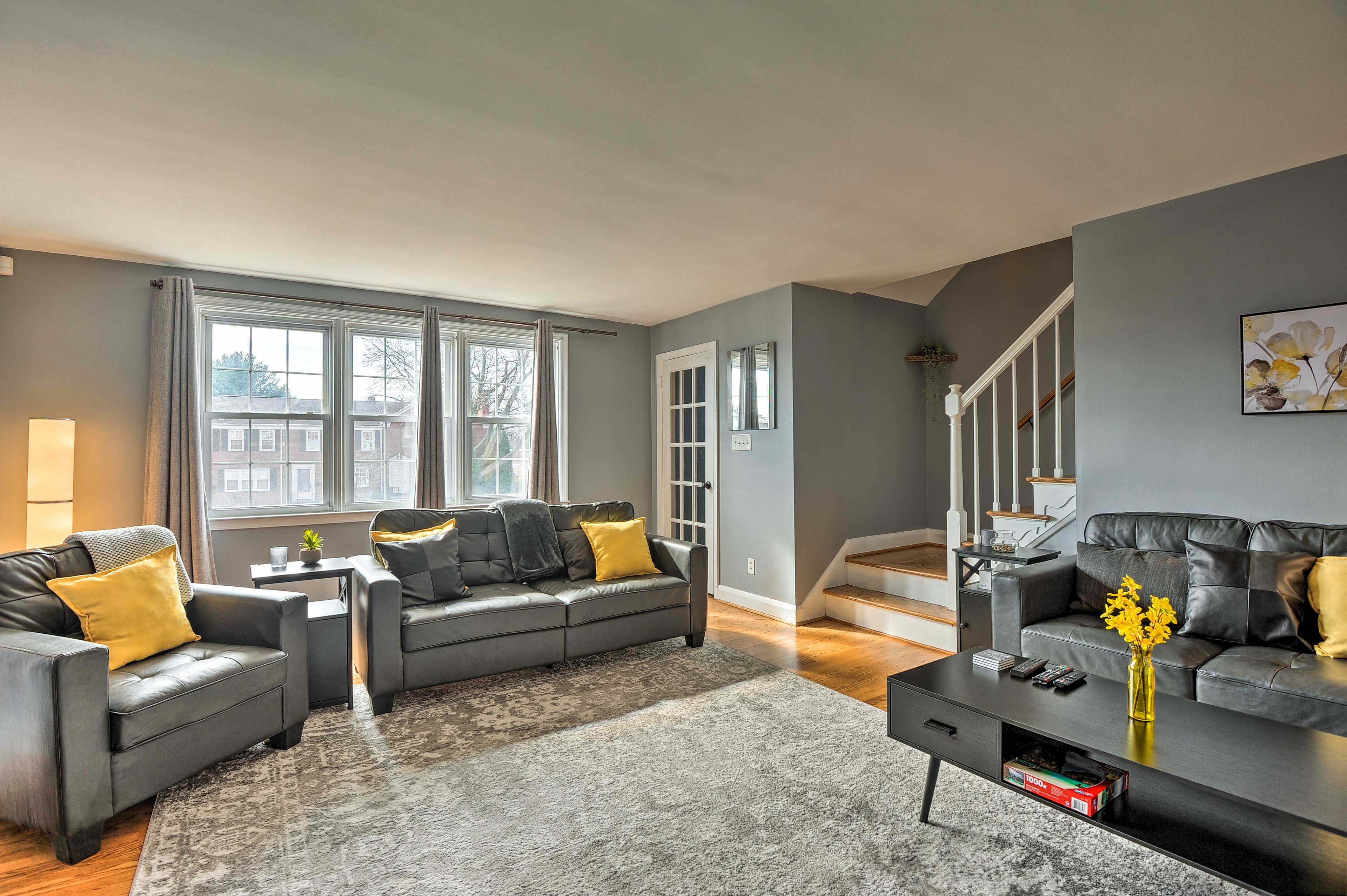 Living Room | 1st Floor | Free WiFi | Laptop Friendly