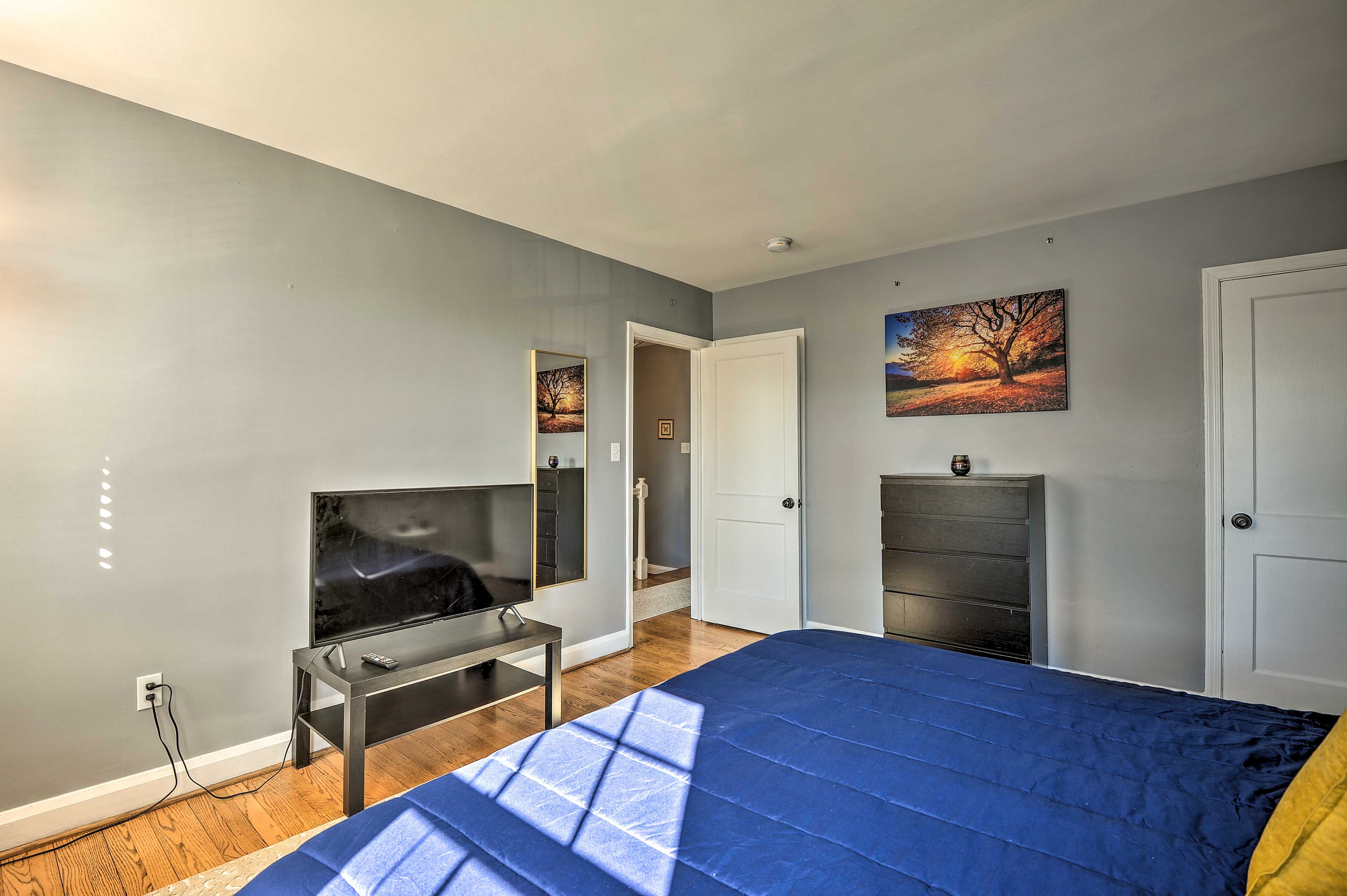 Bedroom 1 | Linens Provided | Smart TV