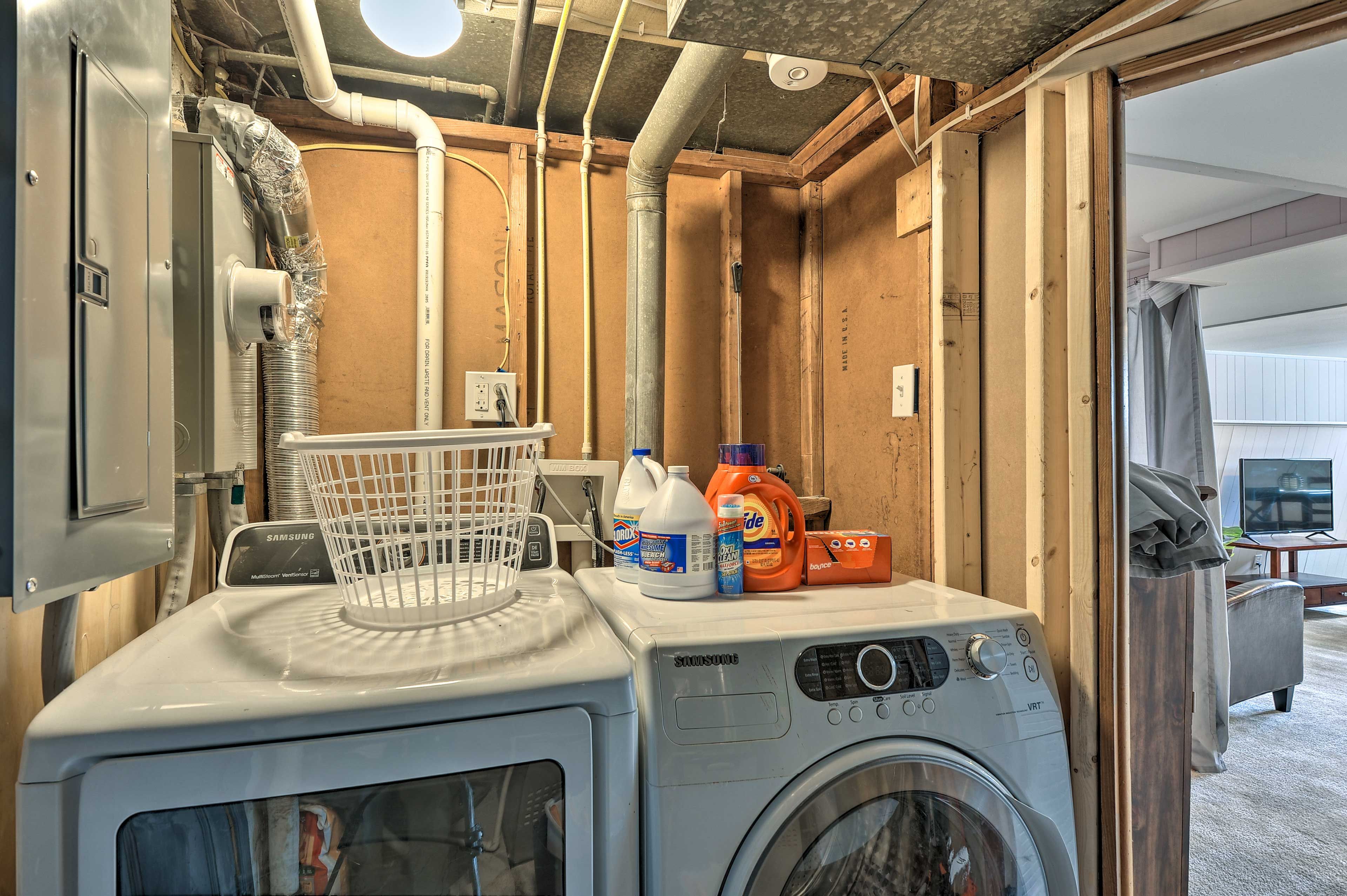 In-Unit Laundry | Basement | Laundry Detergent | Iron + Board