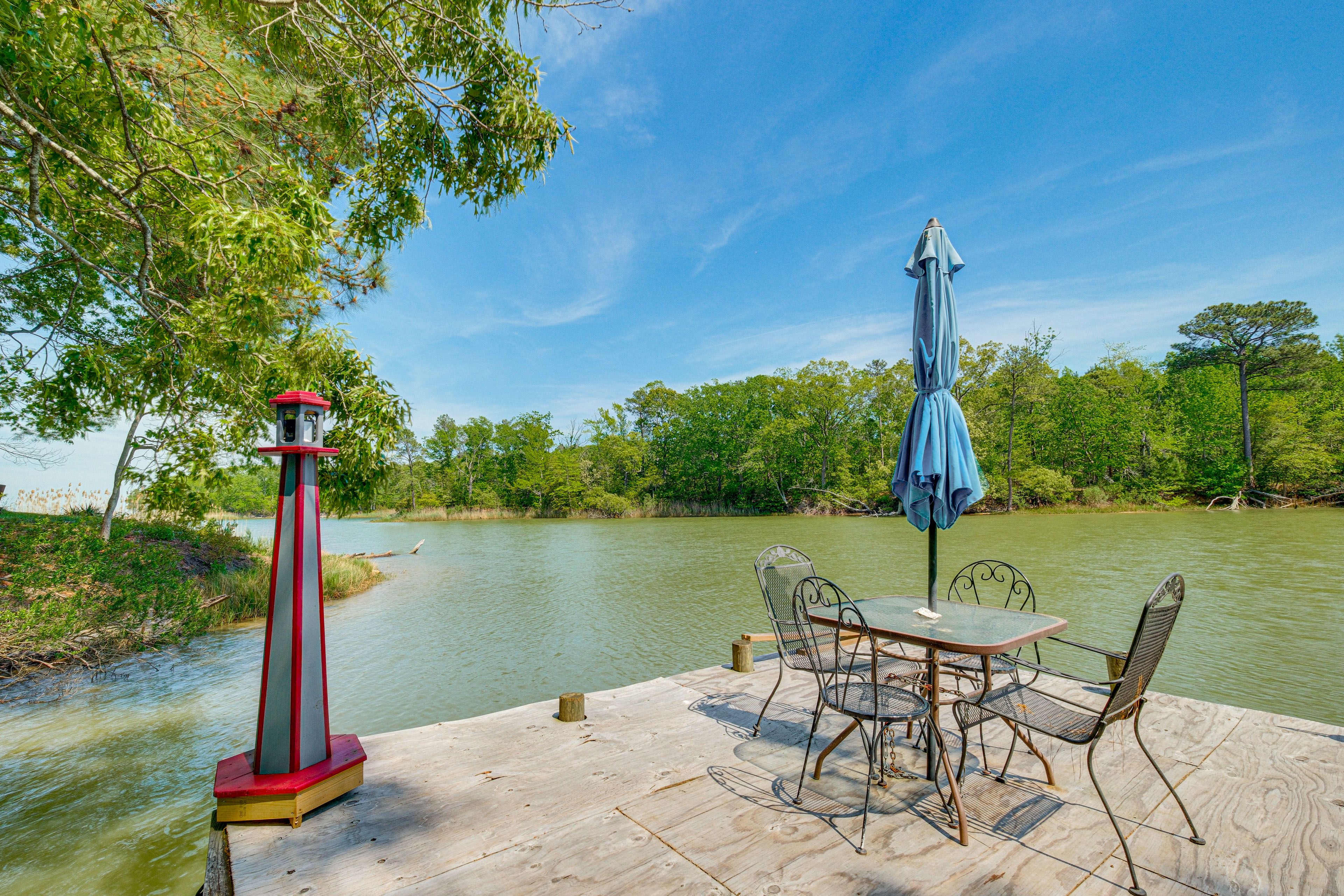 Heathsville Vacation Rental | 2BR | 1.5BA | Step-Free Access | 1,048 Sq Ft