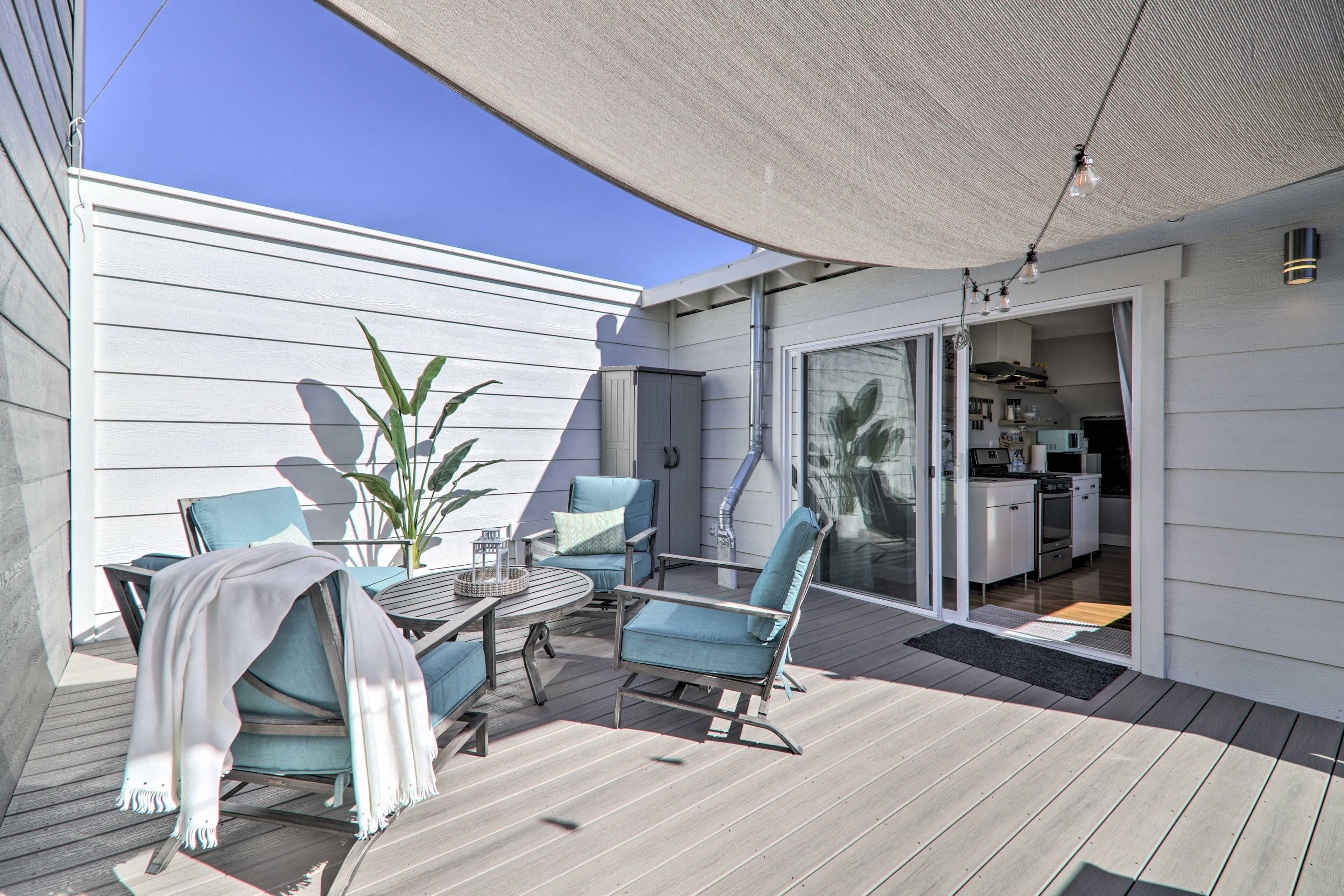 Livermore Vacation Rental | 1BR | 1BA | Stairs Required | 550 Sq Ft