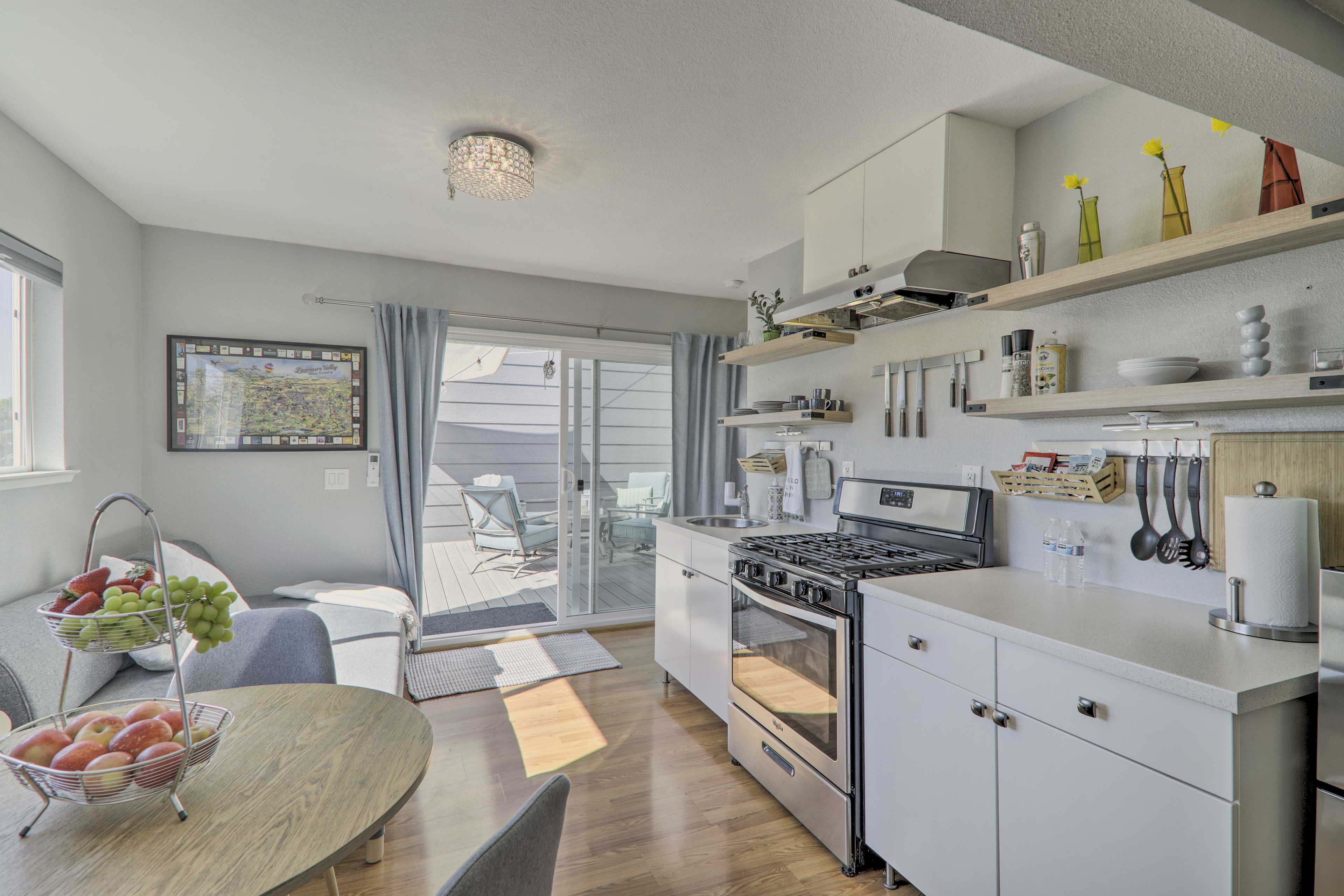 Well-Equipped Kitchenette | Cooking Basics