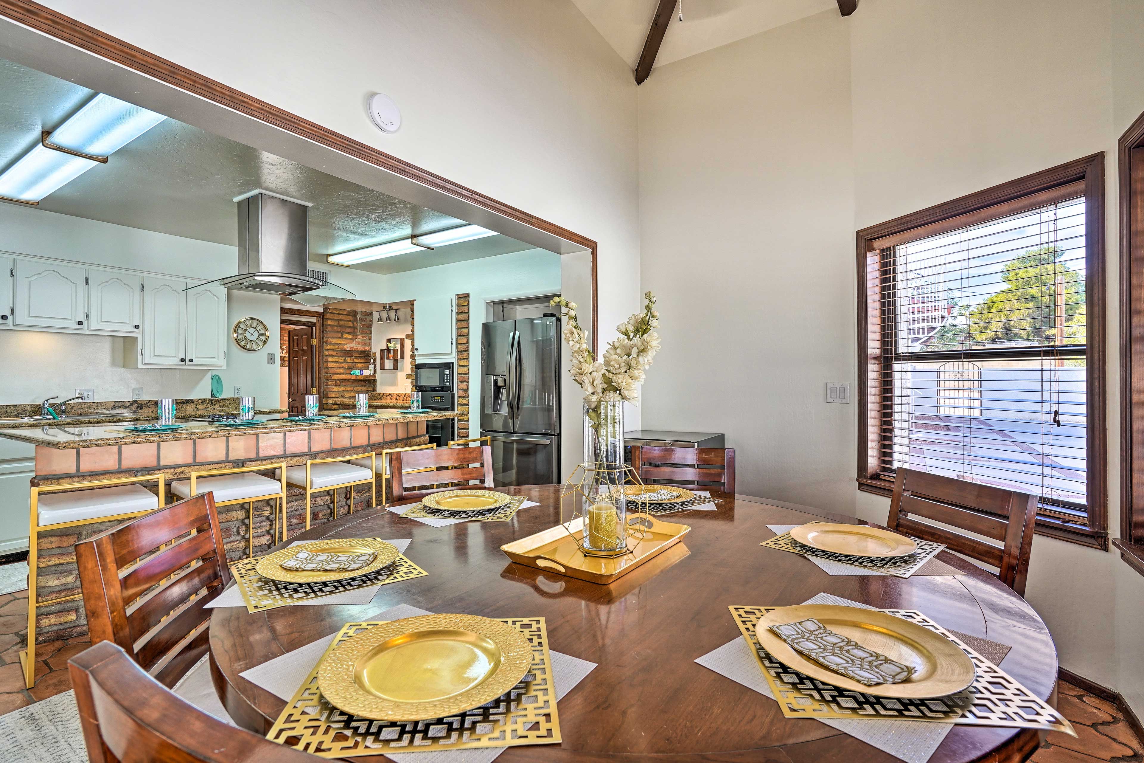 Dining Area | Main Floor | Dishware & Flatware