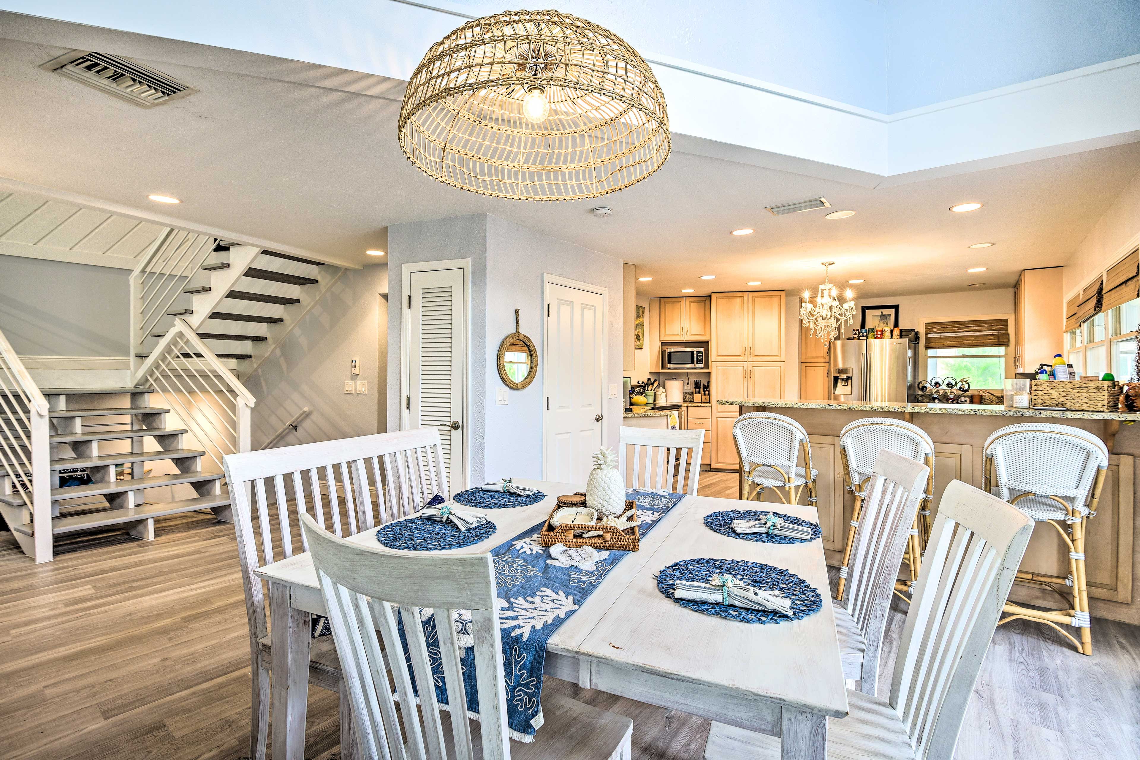Dining Area | Main Level | Dishware & Flatware