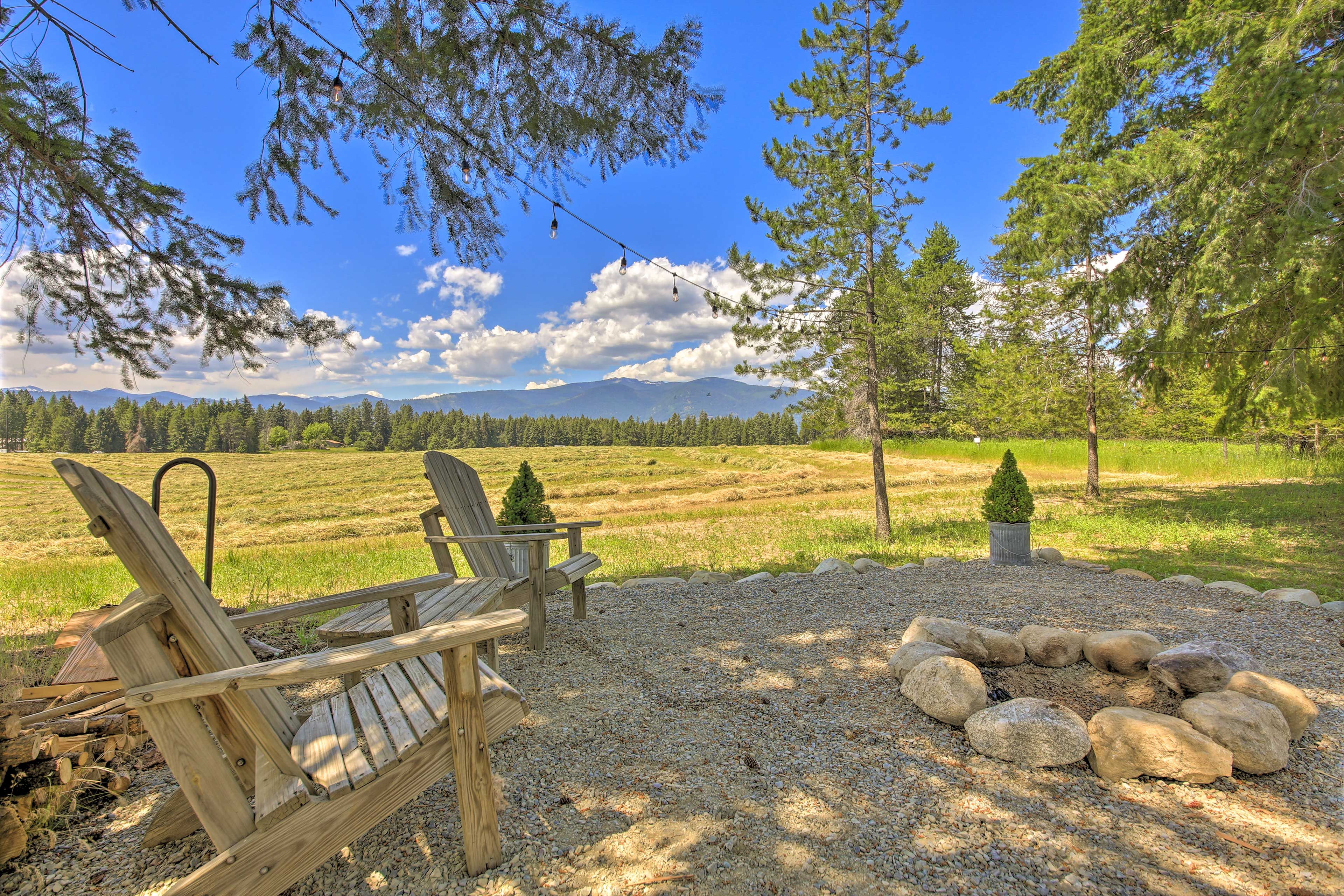 Fire Pit | Mountain Views