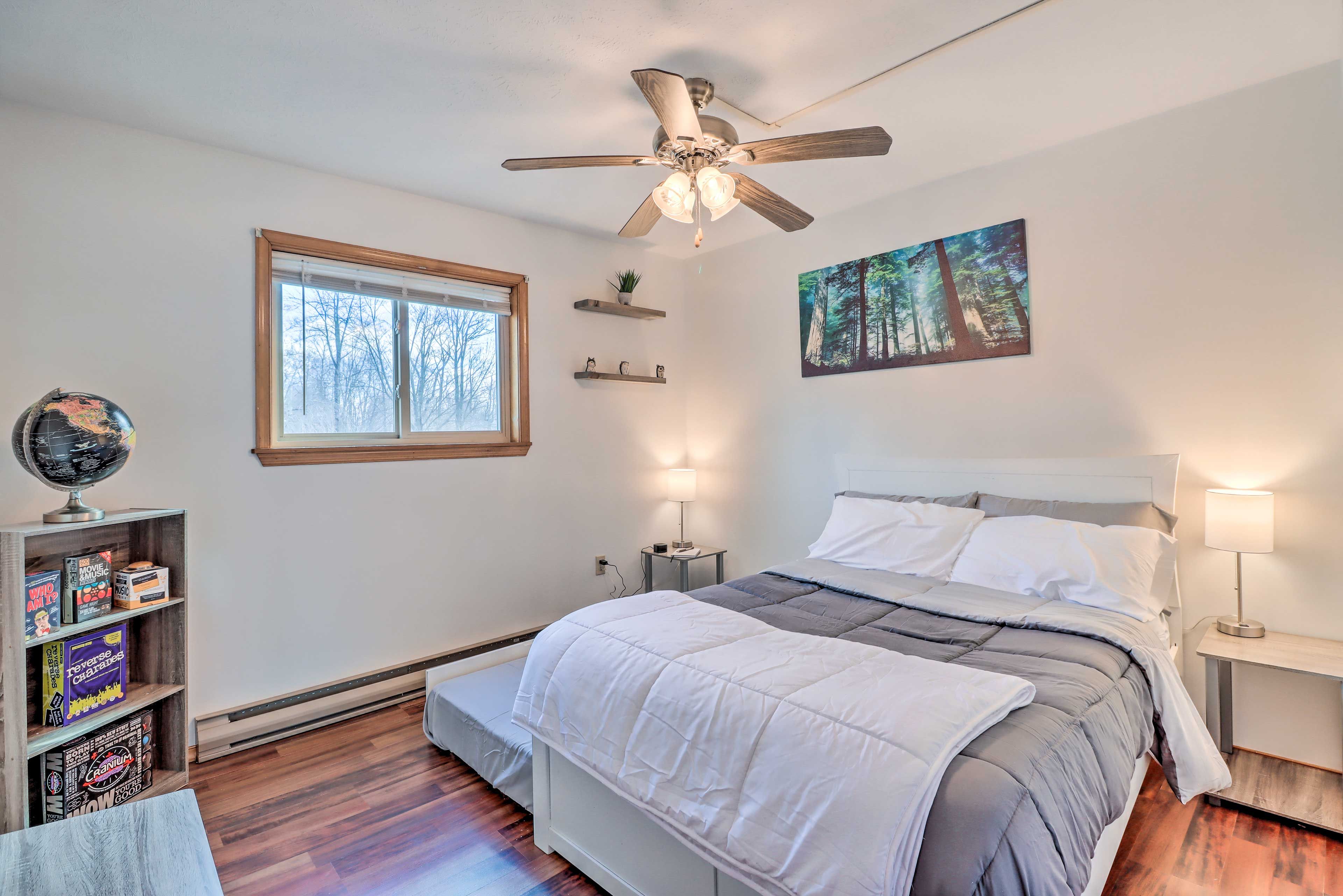 Bedroom 3 | Full Bed w/ Twin Trundle | 1st Floor | Board Games
