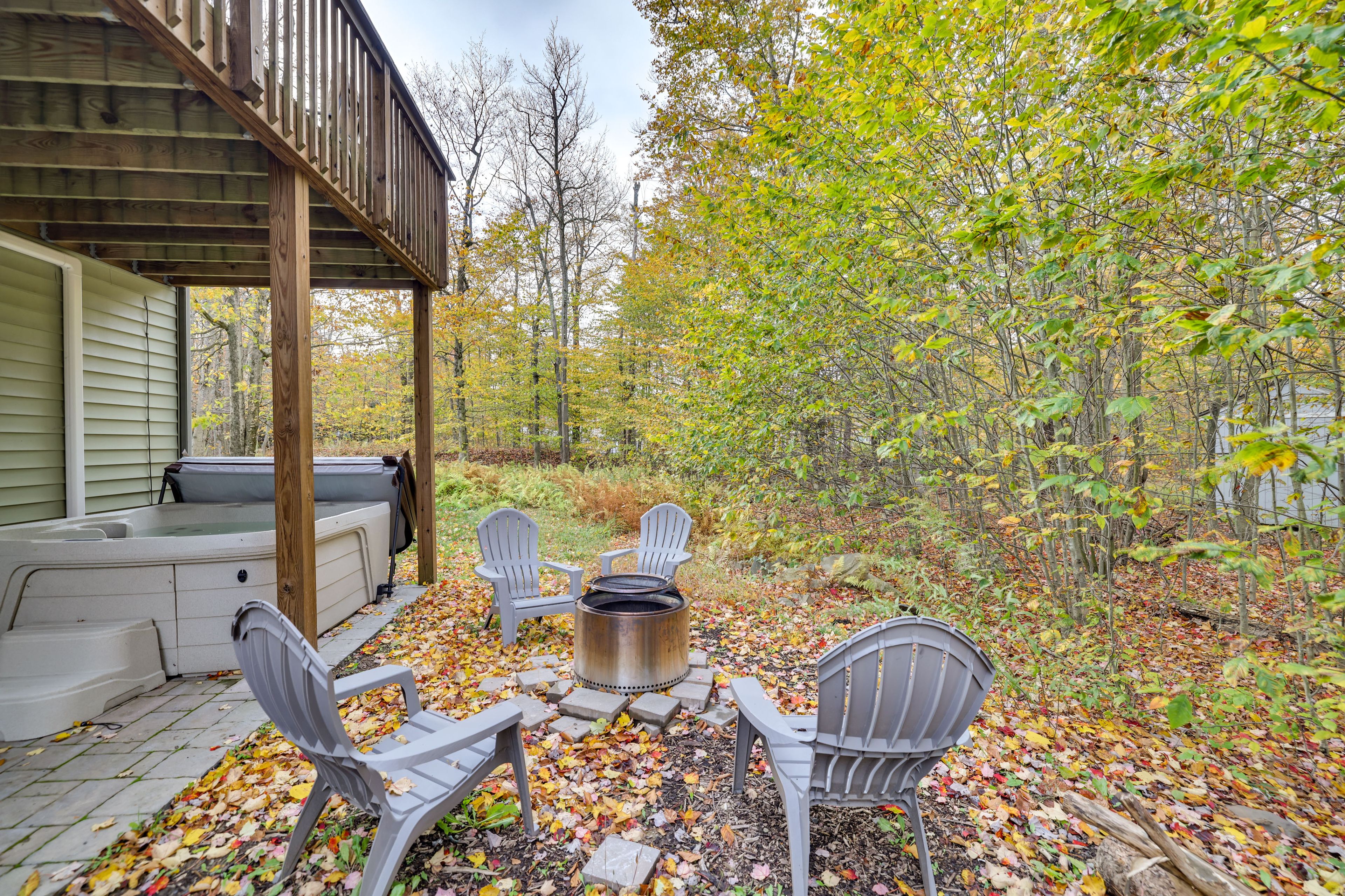 Furnished Patio | Private Hot Tub | Fire Pit
