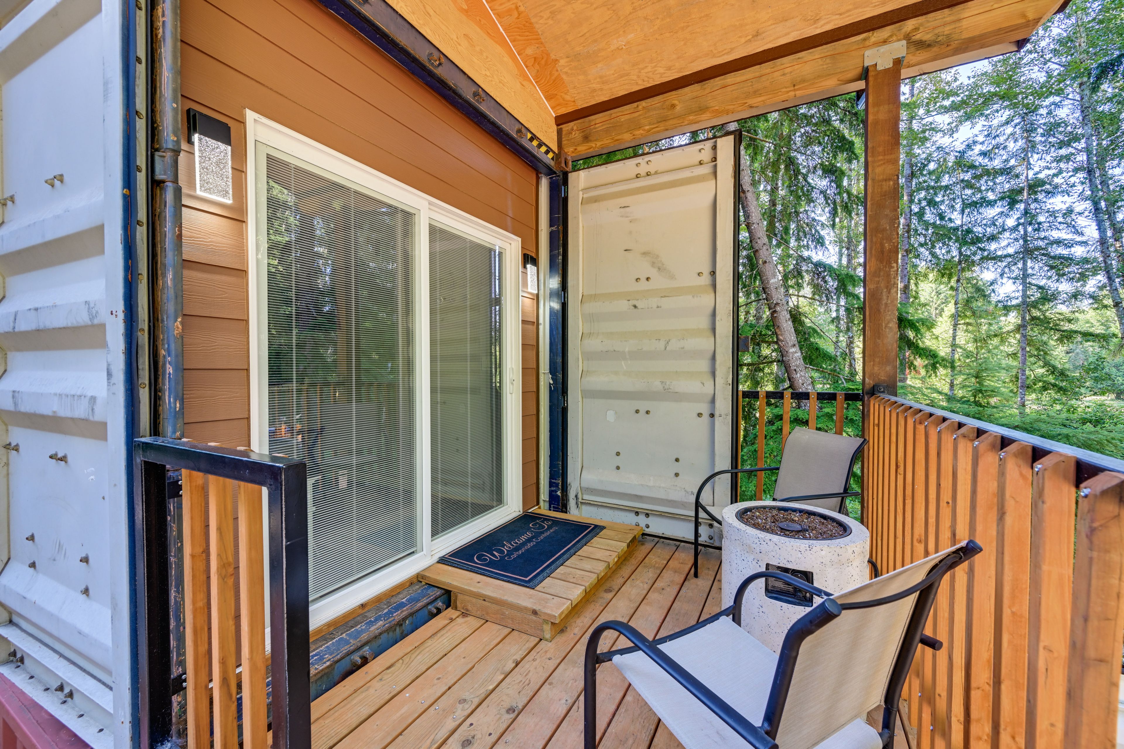 Covered Deck | Entrance