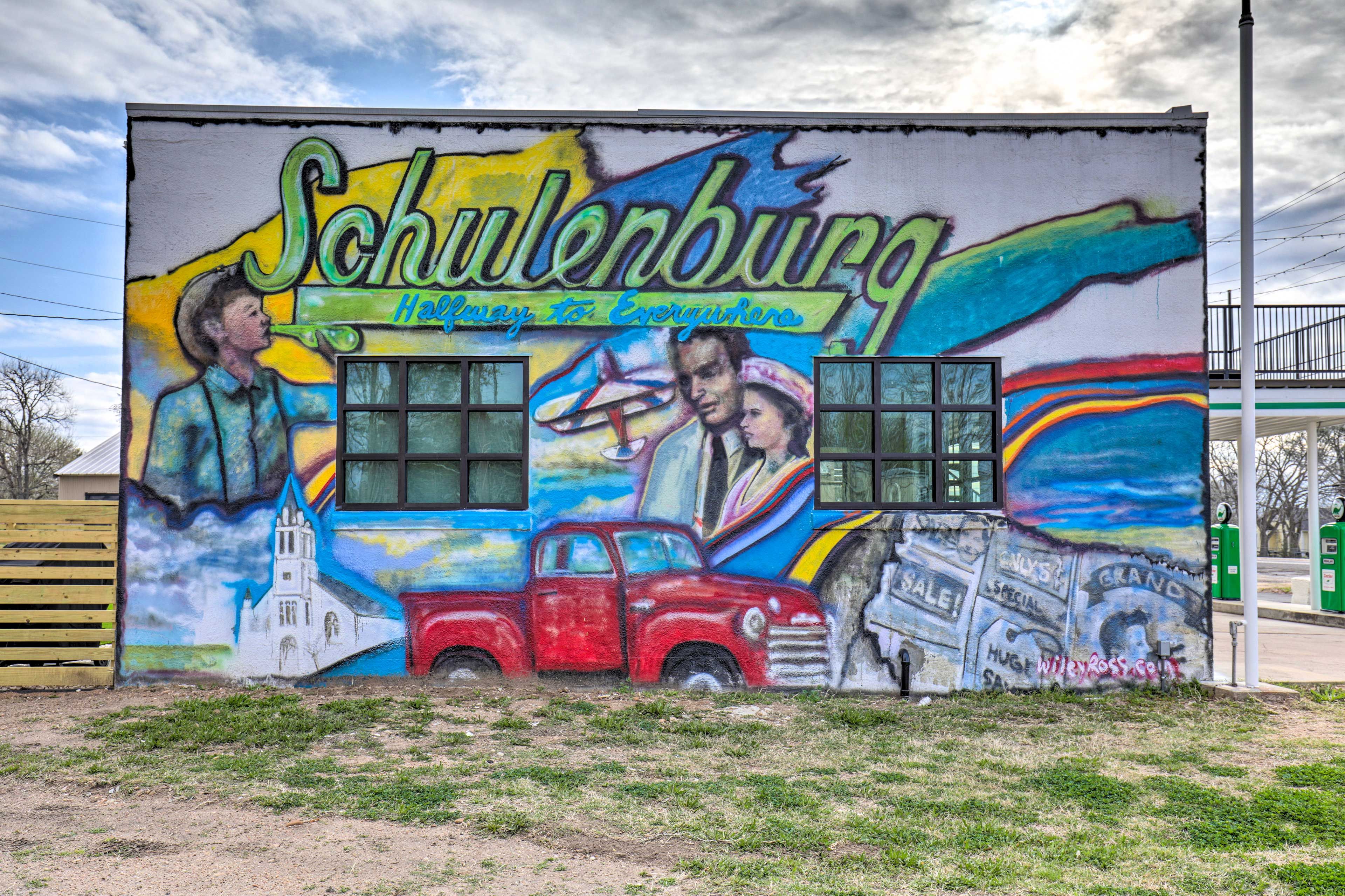 Property Exterior | Mural