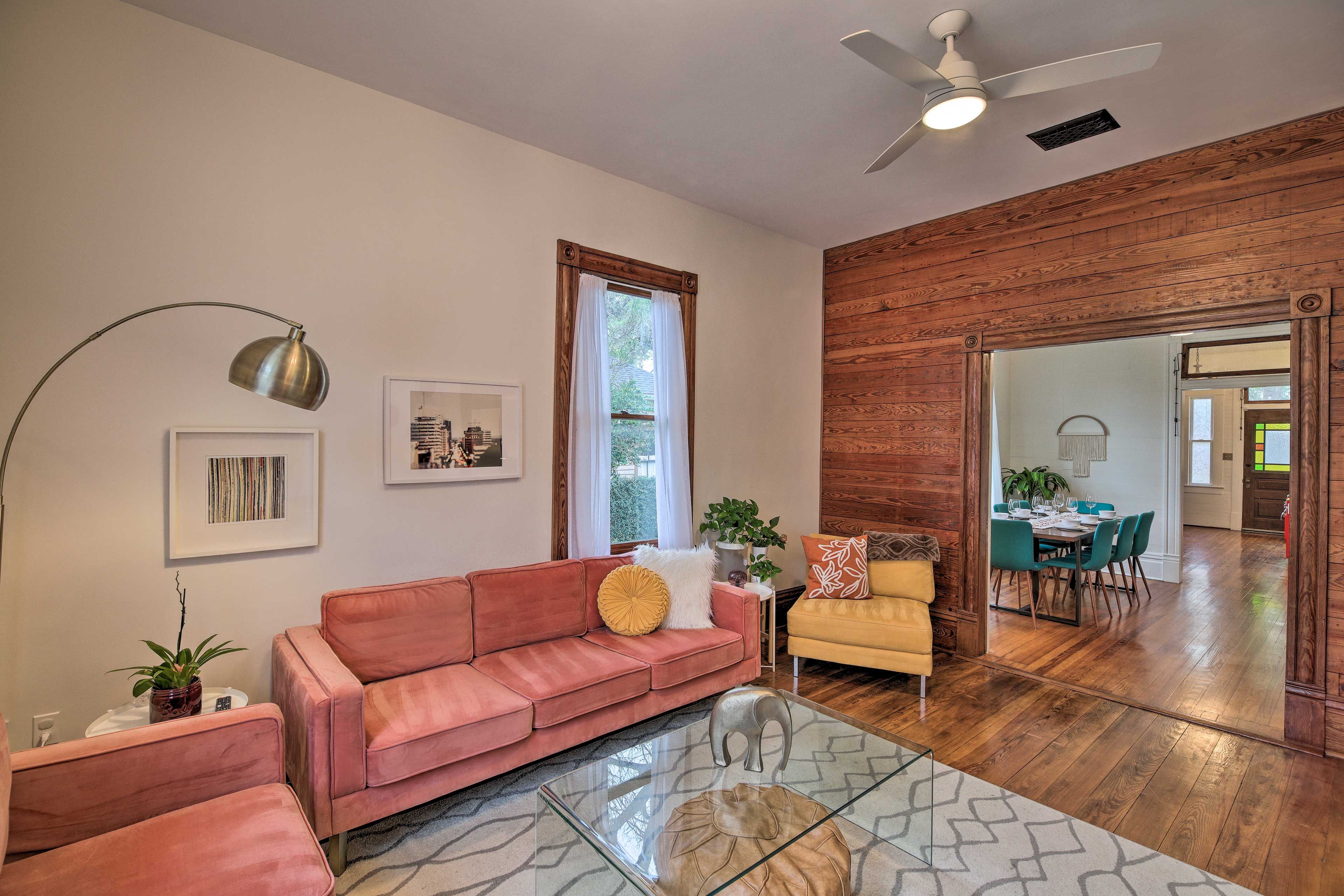 Houston Vacation Rental | 3BR | 2BA | 1,656 Sq Ft | Stairs Required for Access
