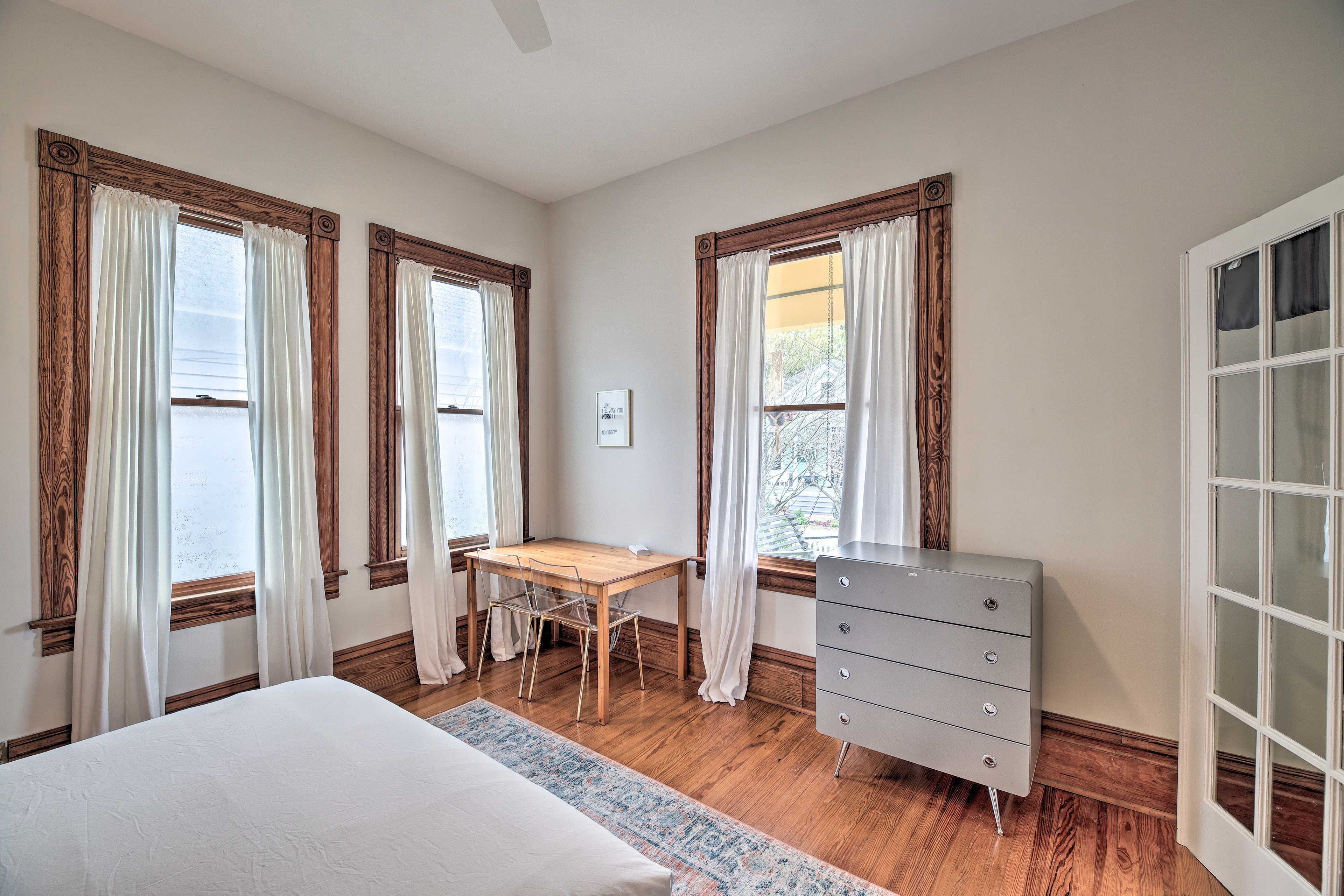 Bedroom 2 | Laptop-Friendly Workspace