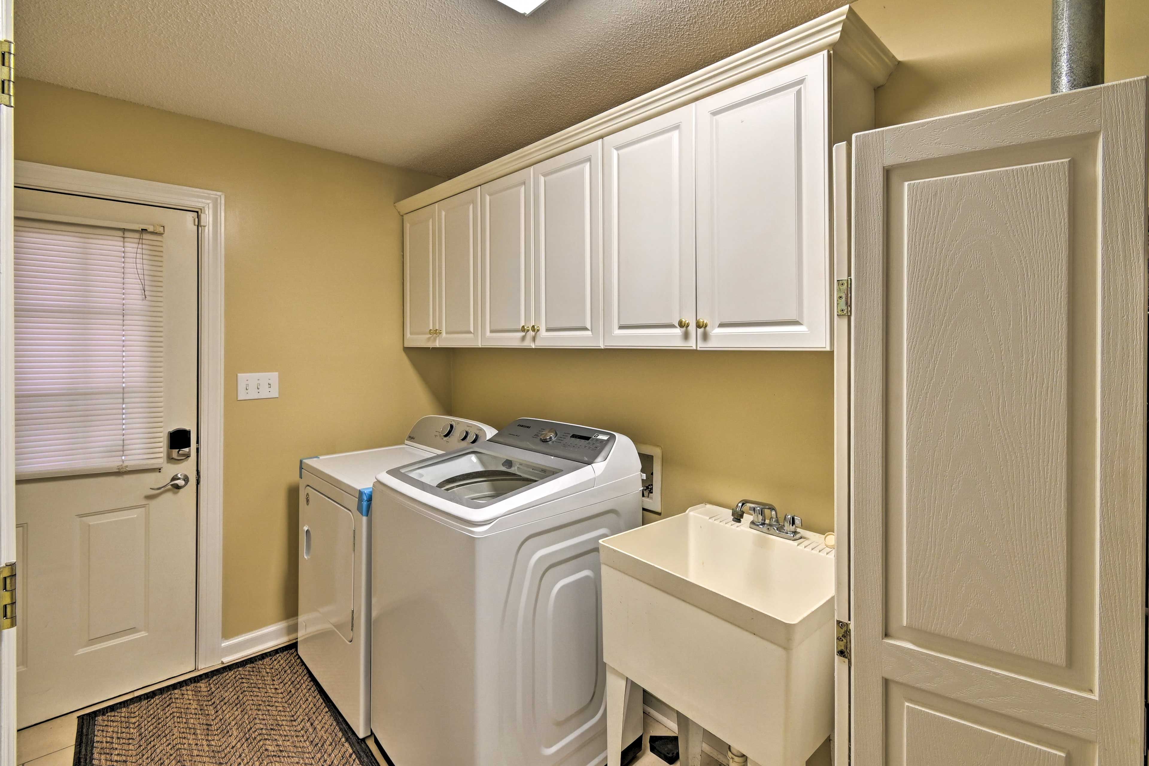 Laundry Area | Washer & Dryer