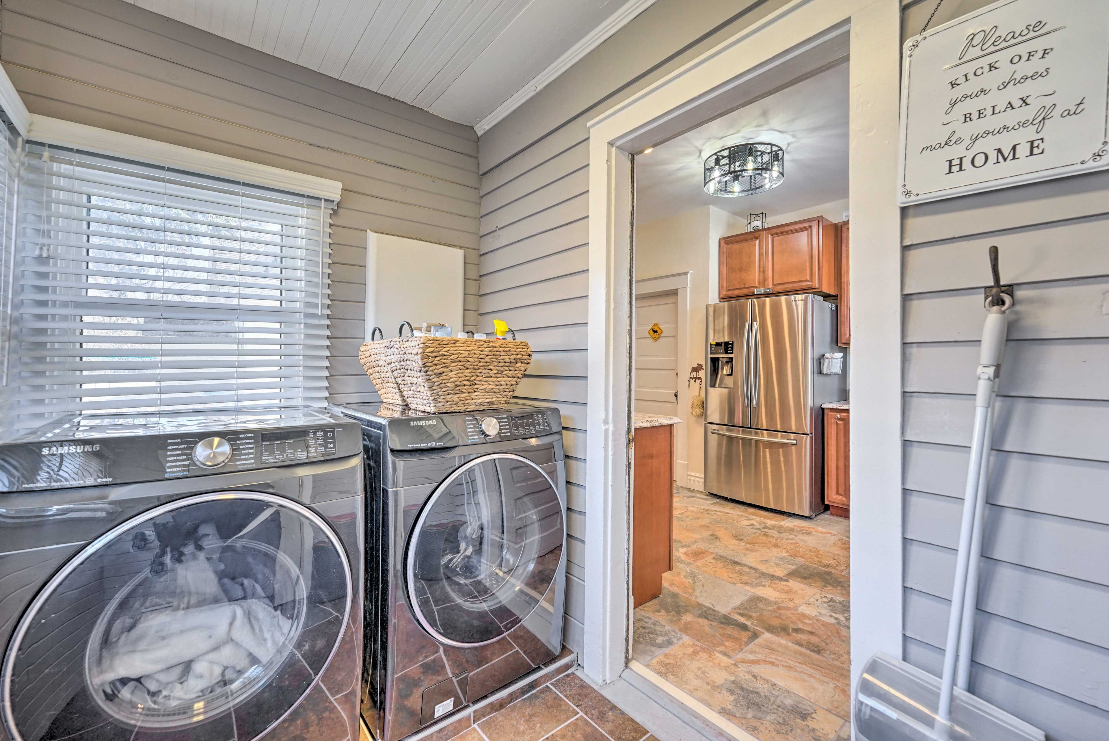 Laundry Room | Detergent Provided