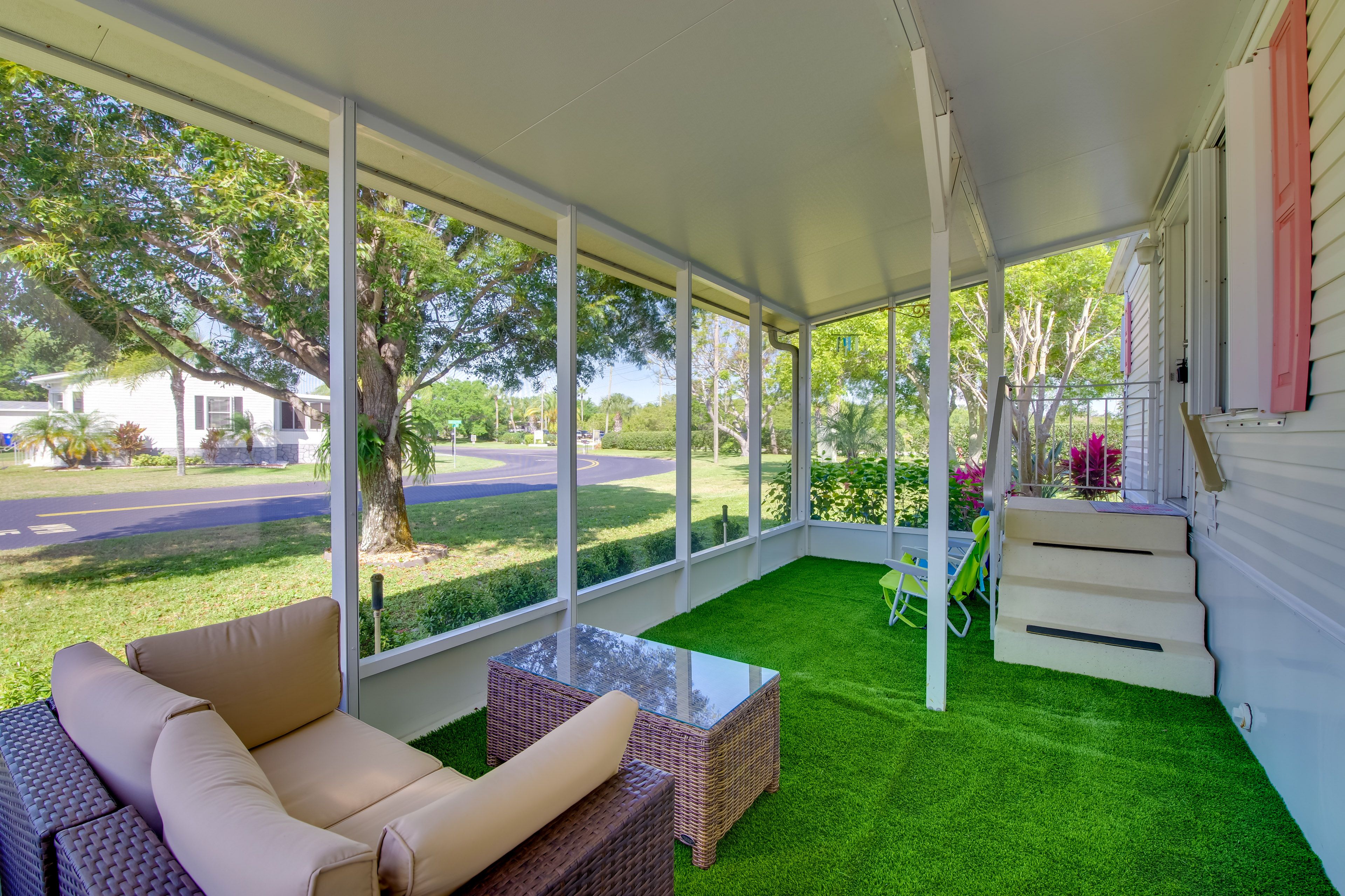 Sebastian Vacation Rental | 2BR | 2BA | 1,100 Sq Ft | Stairs Required for Access