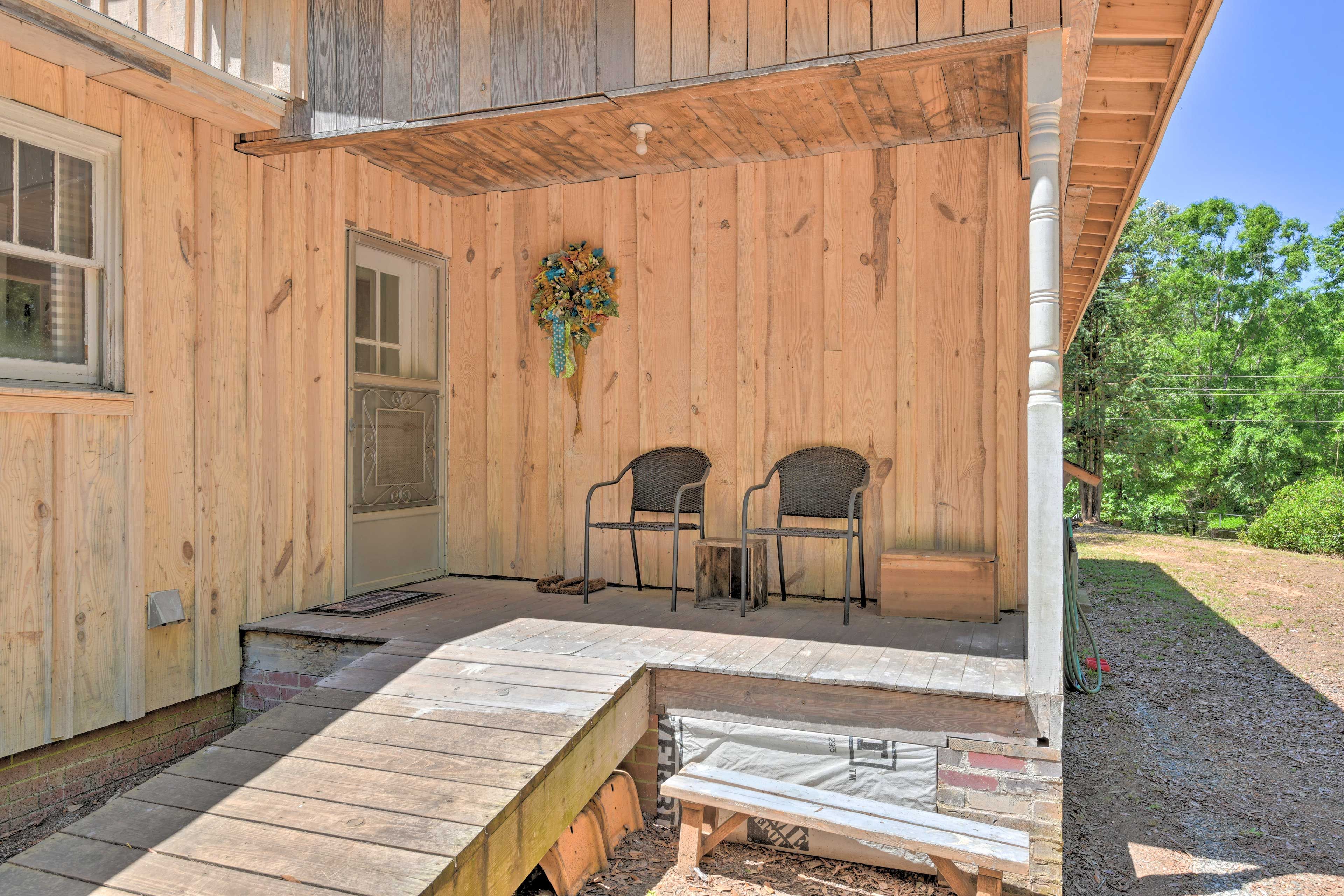 Covered Porch | Step-Free Access Via Exterior Ramp