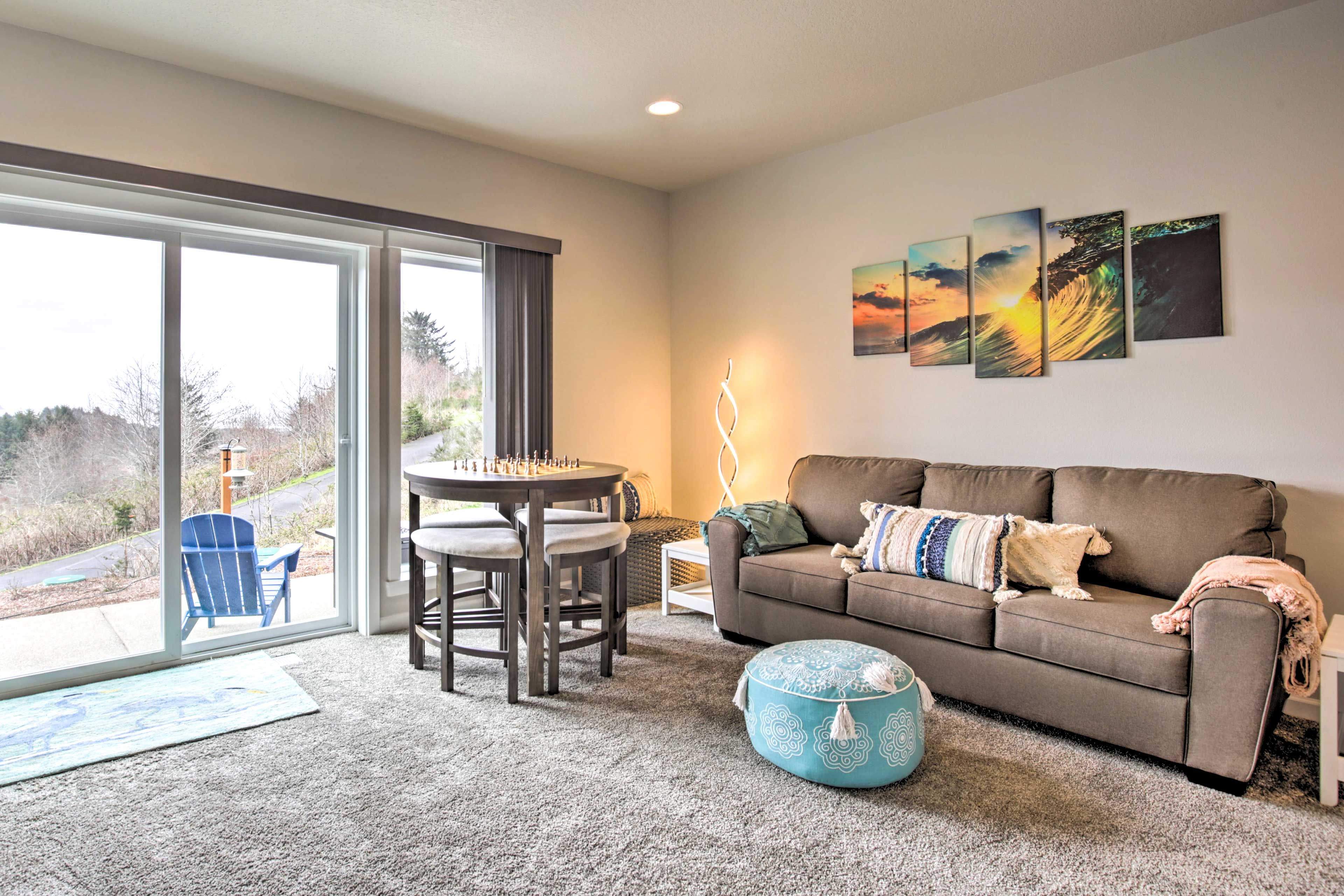 Game Room | Stairs Required | Sleeper Sofa