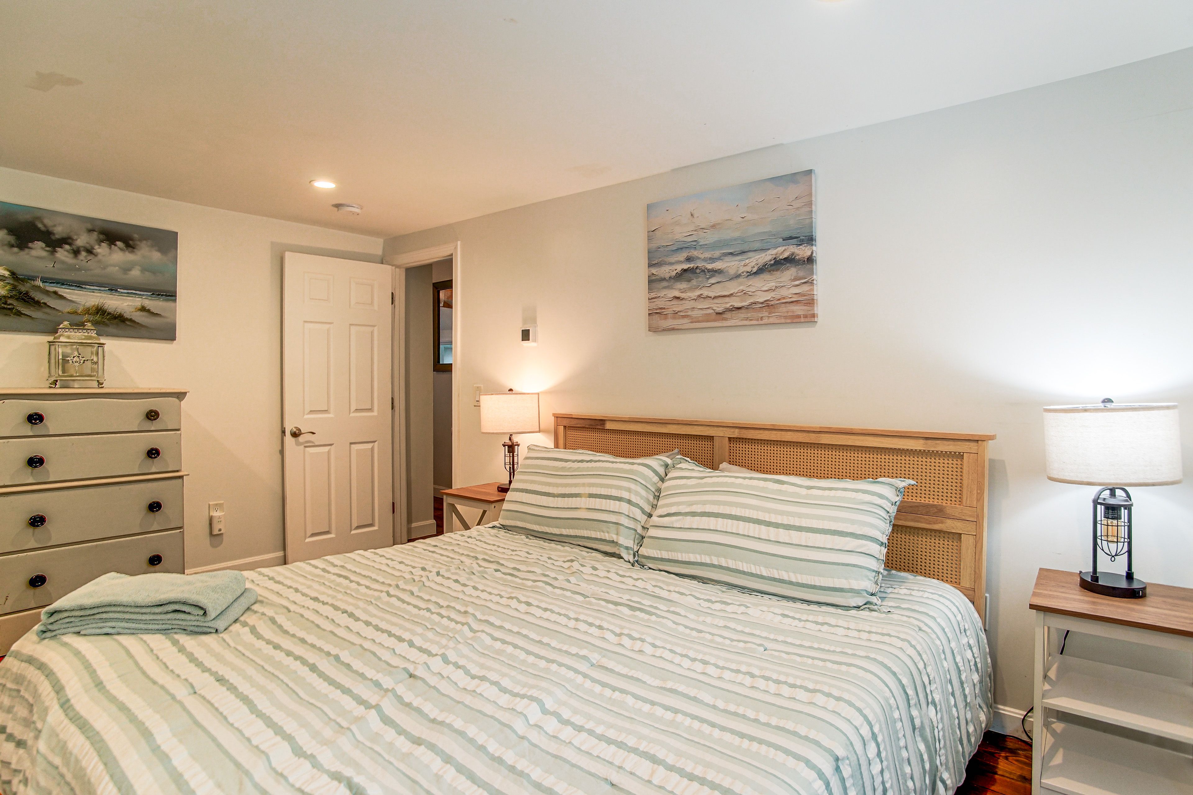 Bedroom 1 | King Bed | Linens Provided | 2nd Floor
