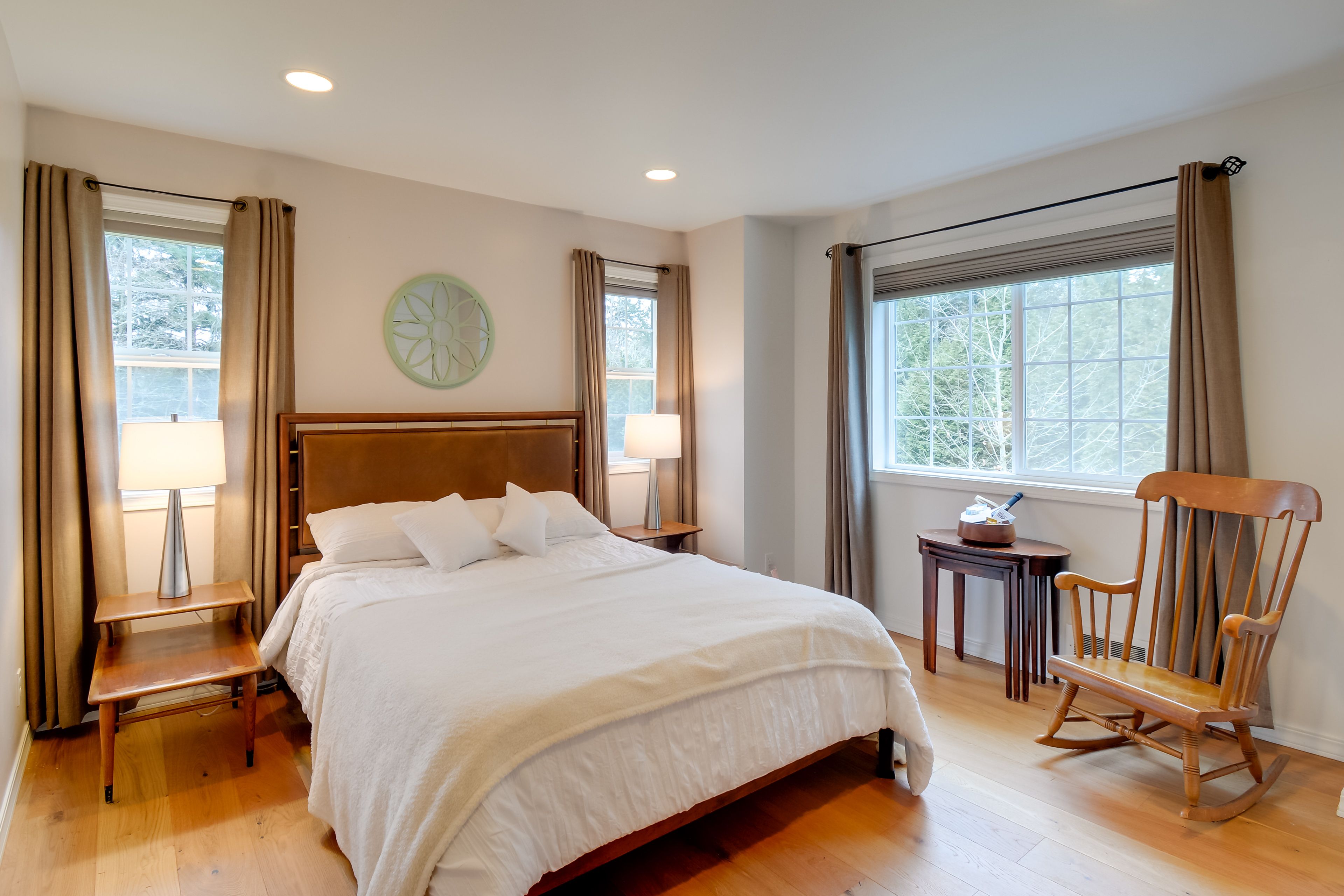 Bedroom 1 | Queen Bed | Linens | Pack 'n Play | Main Floor