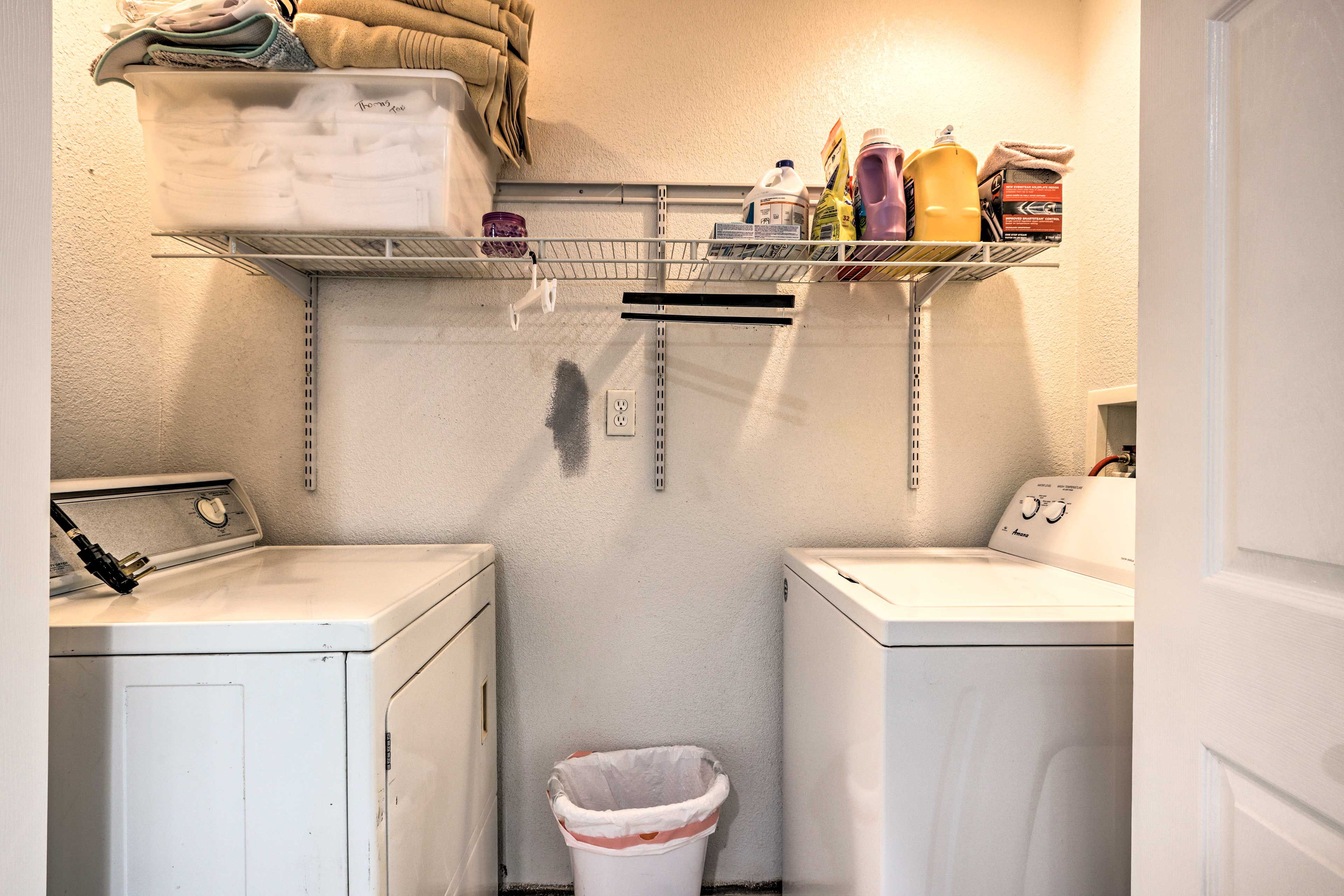 Laundry Room | Washer & Dryer | Iron/Ironing Board