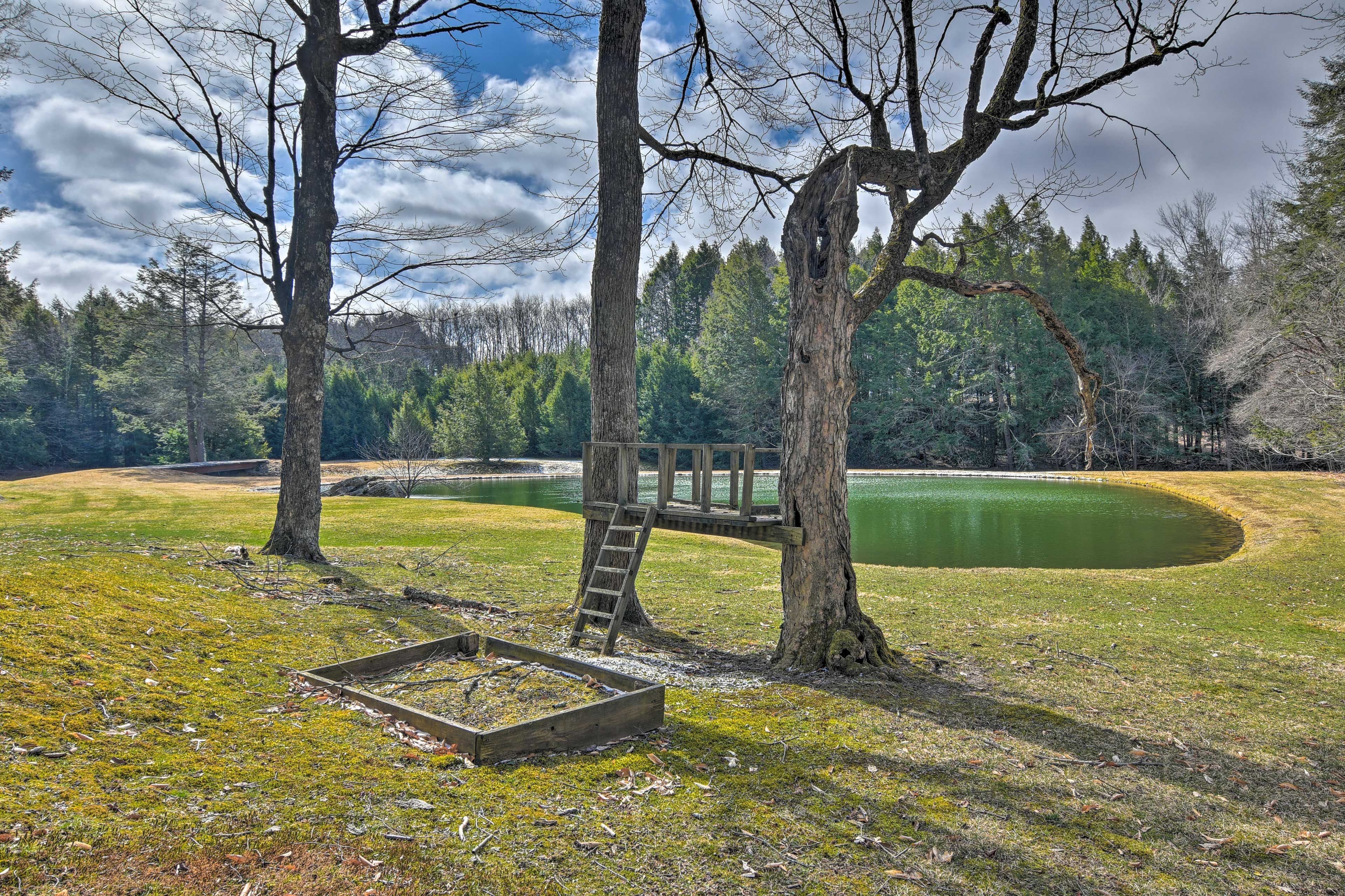 Private Swimming Pond