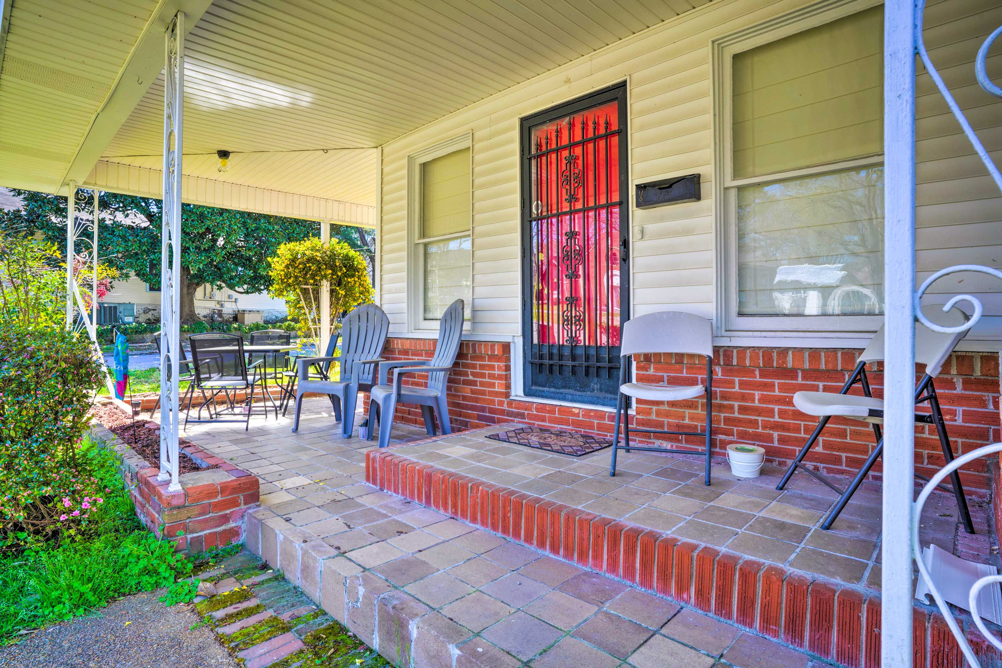Covered Front Porch | Keyless Entry