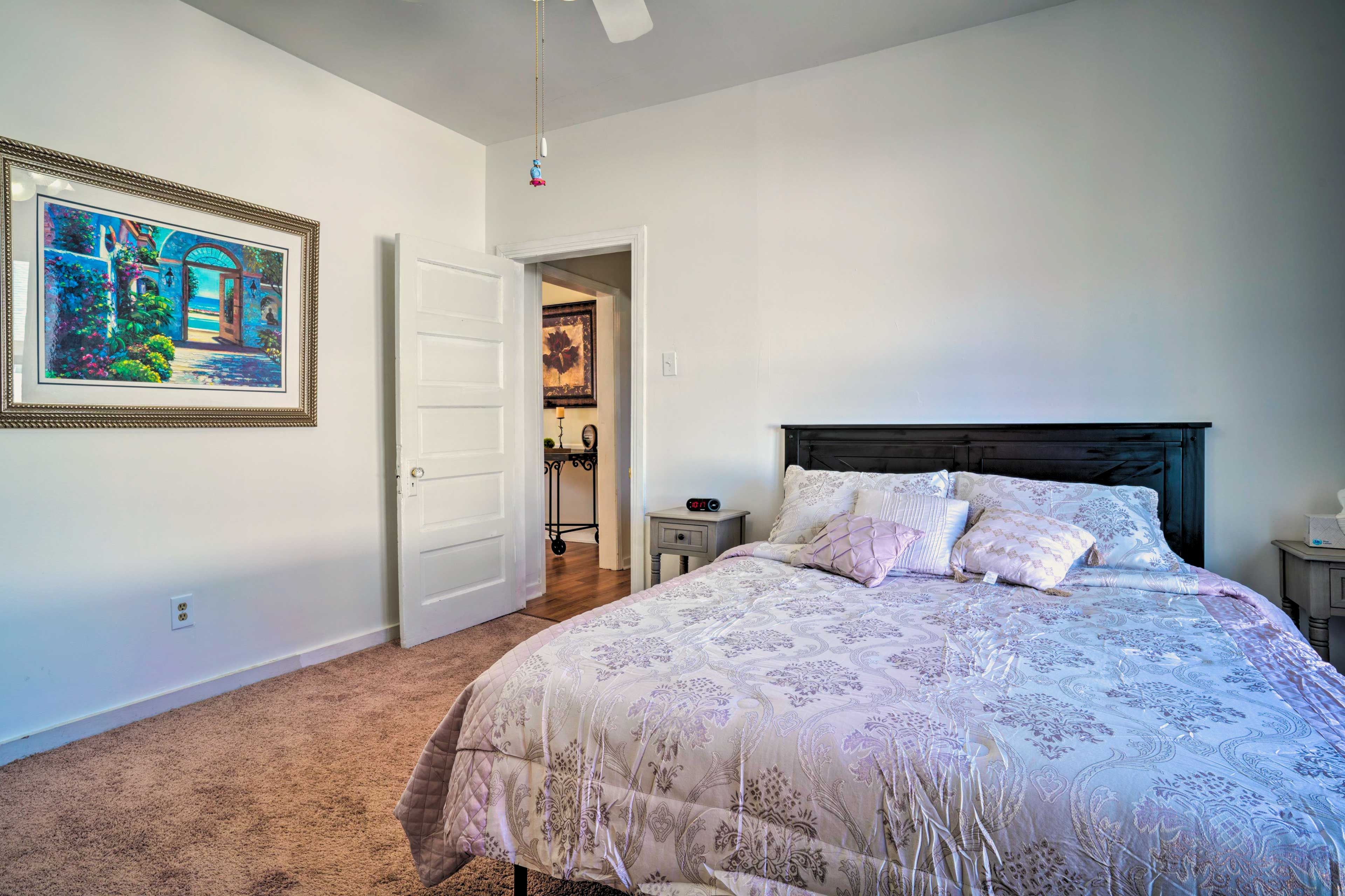 Bedroom 1 | Linens Provided | Smart TV