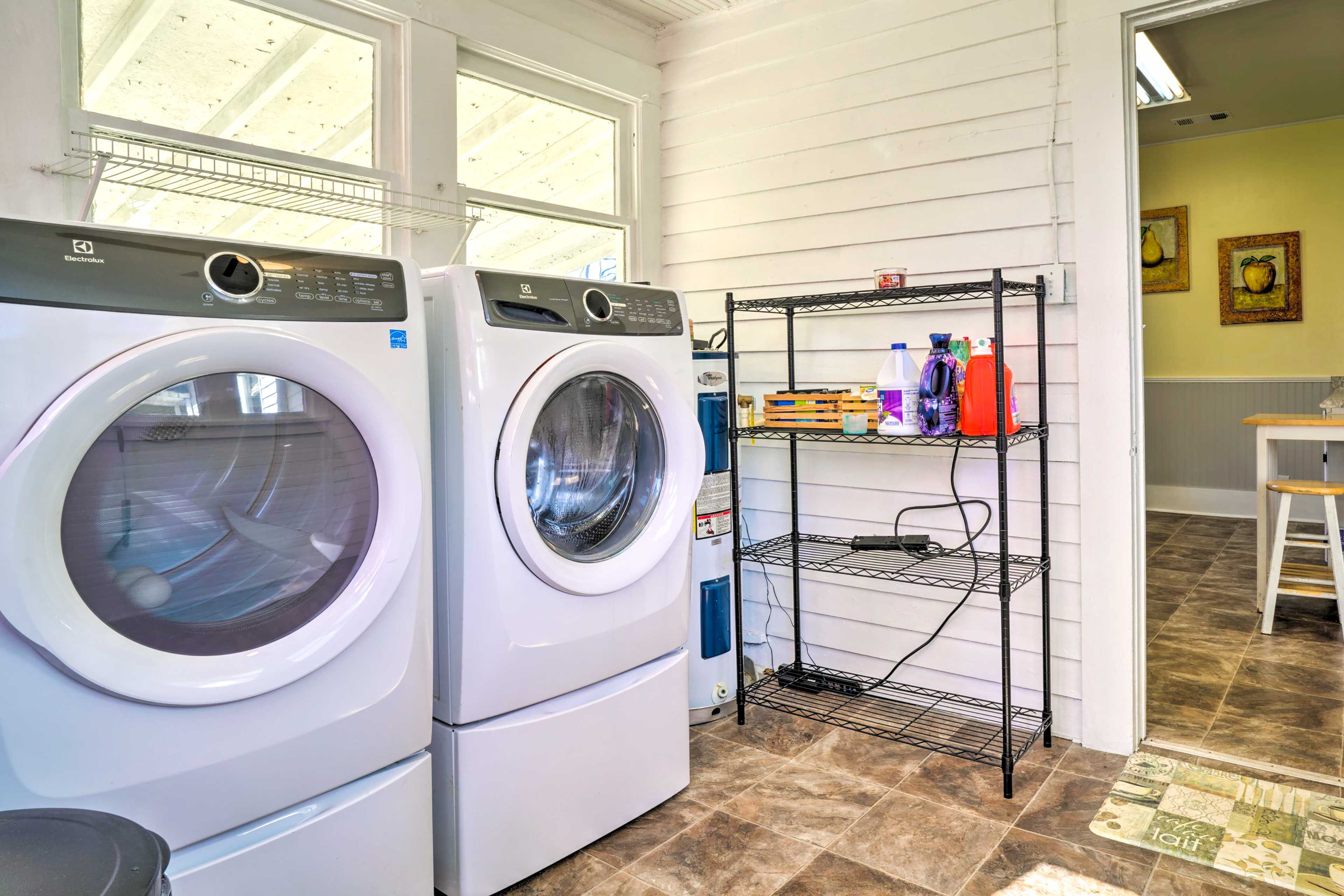 Laundry Room | Detergent Provided