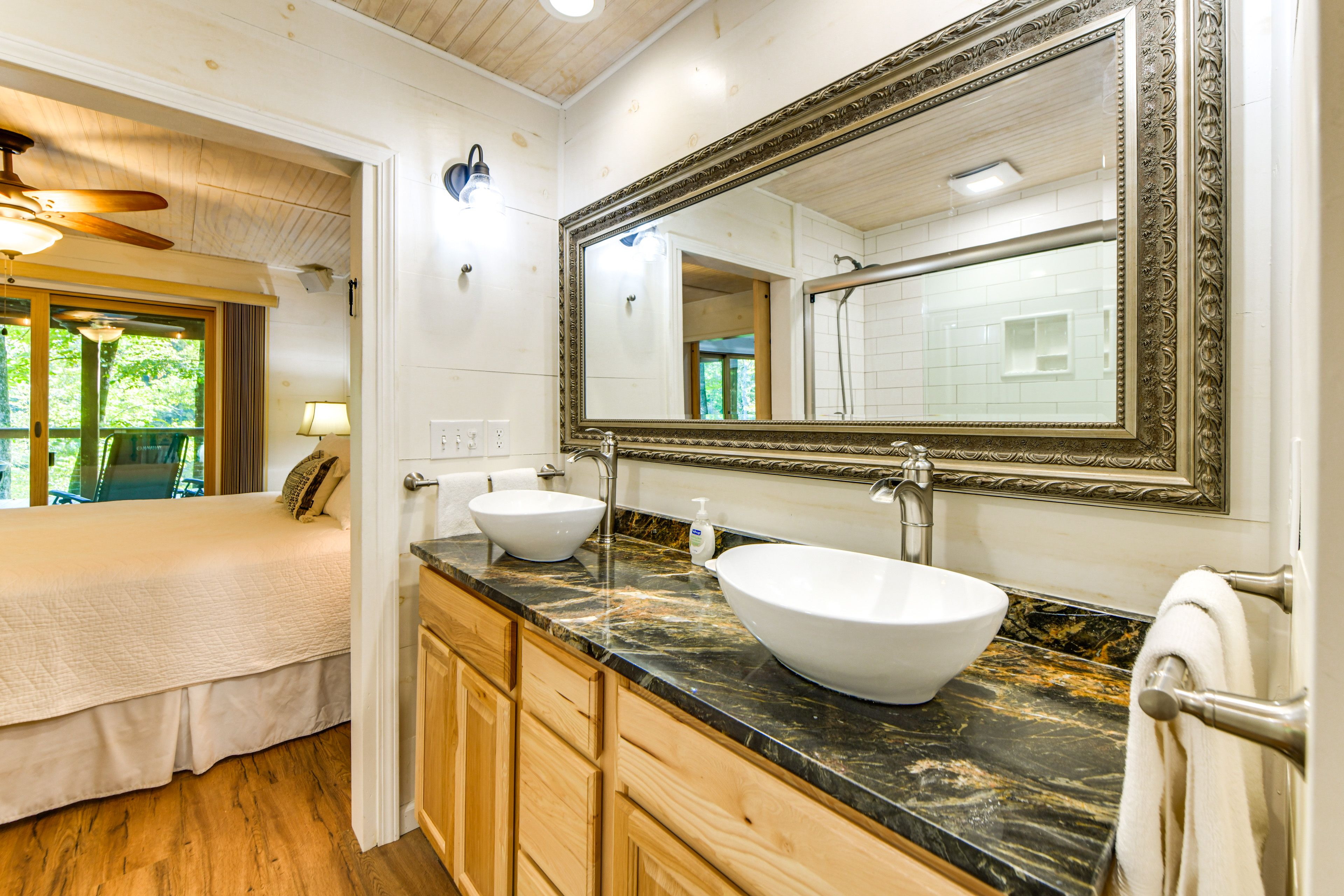 Jack and Jill Bathroom | Towels Provided | Hair Dryer