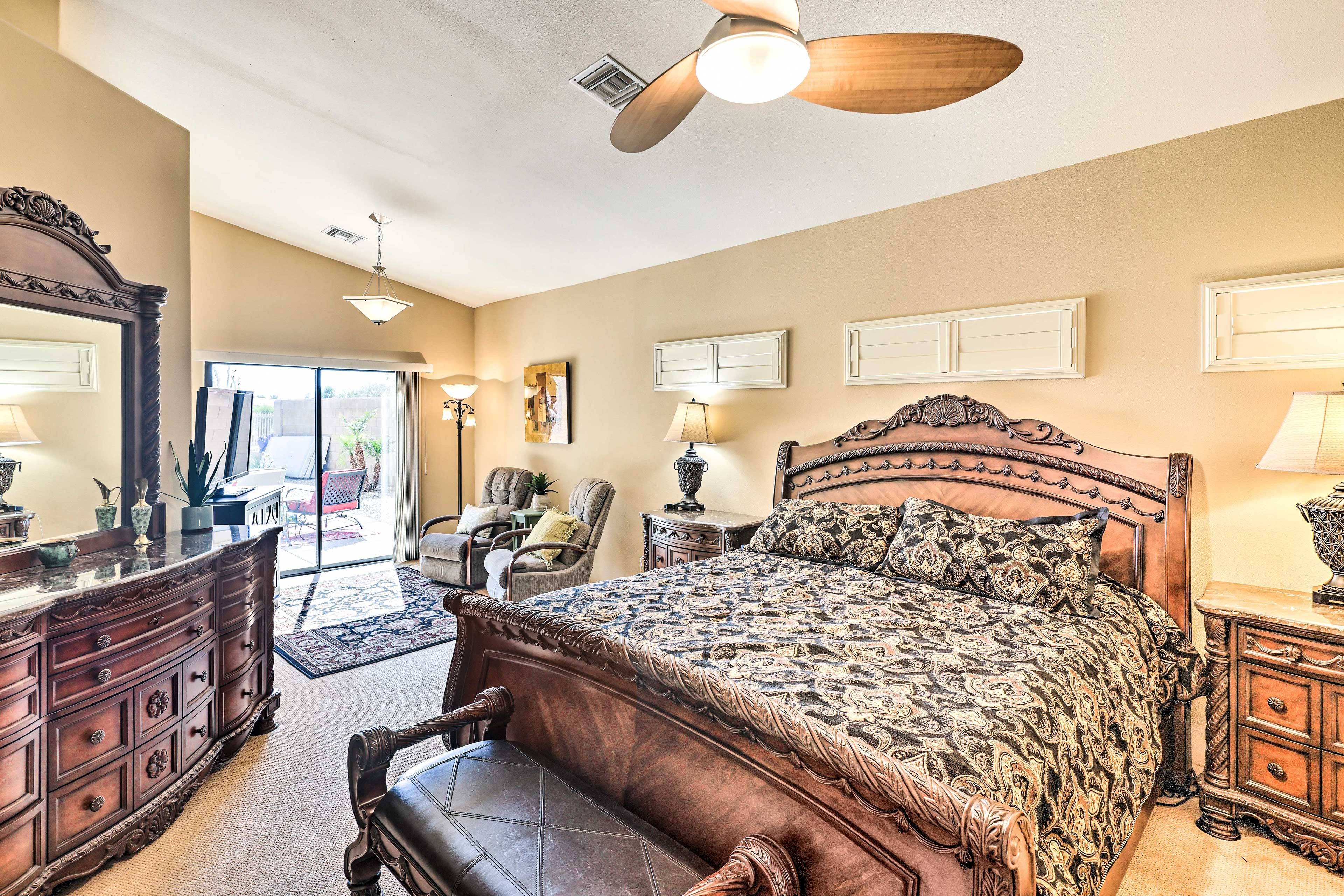 Bedroom 1 | California King Bed