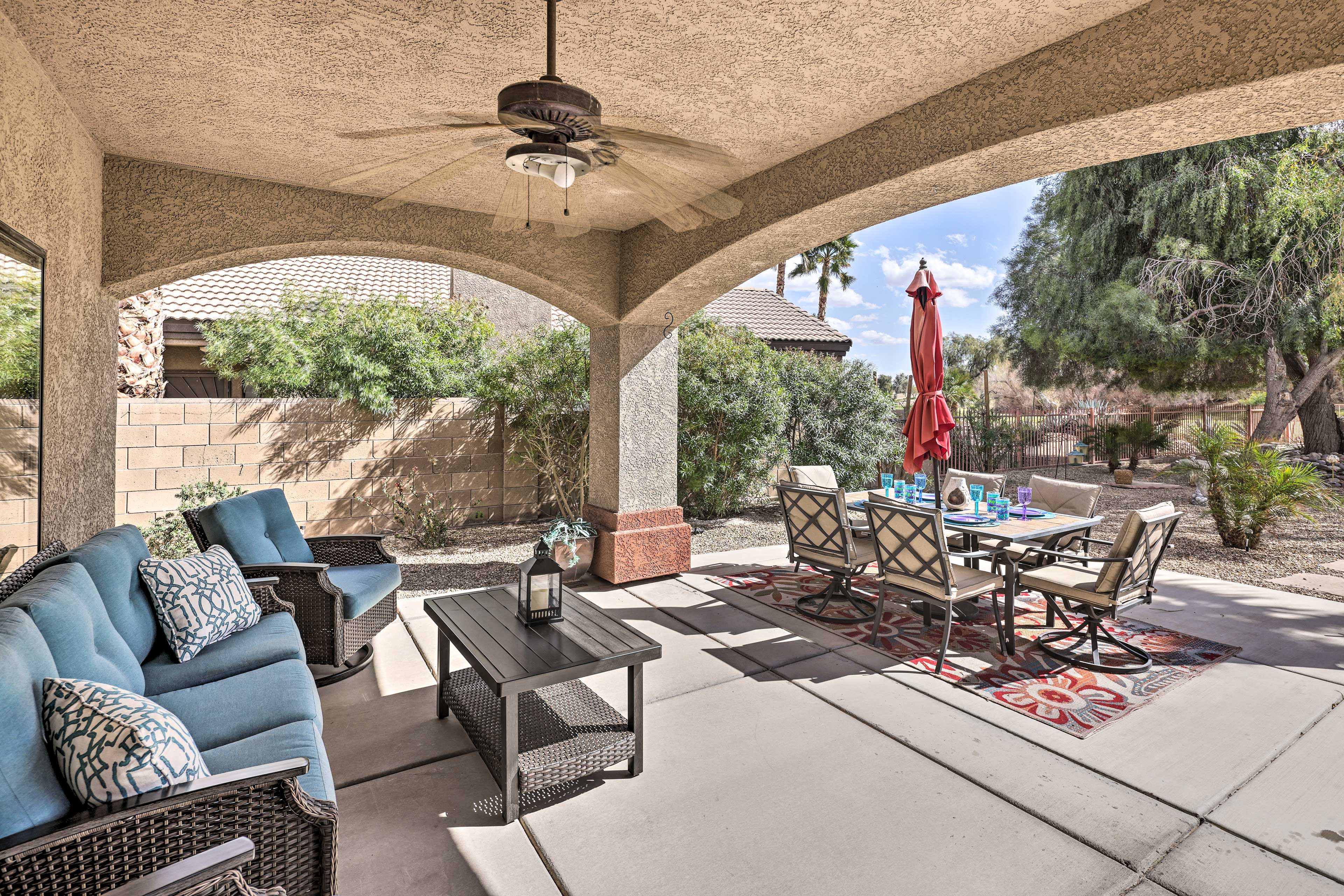 Private Outdoor Oasis | Single-Story Home | 55+ Community
