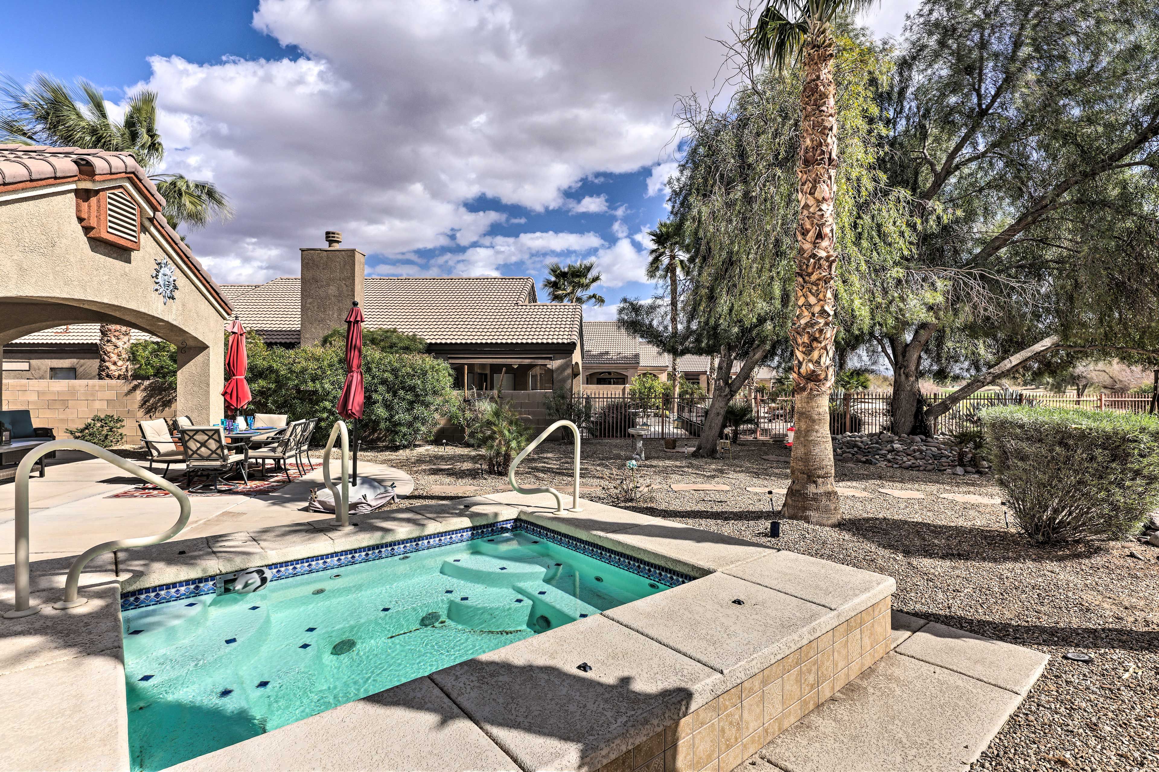 Private Outdoor Oasis | Dipping Pool (Heated w/ Fee)