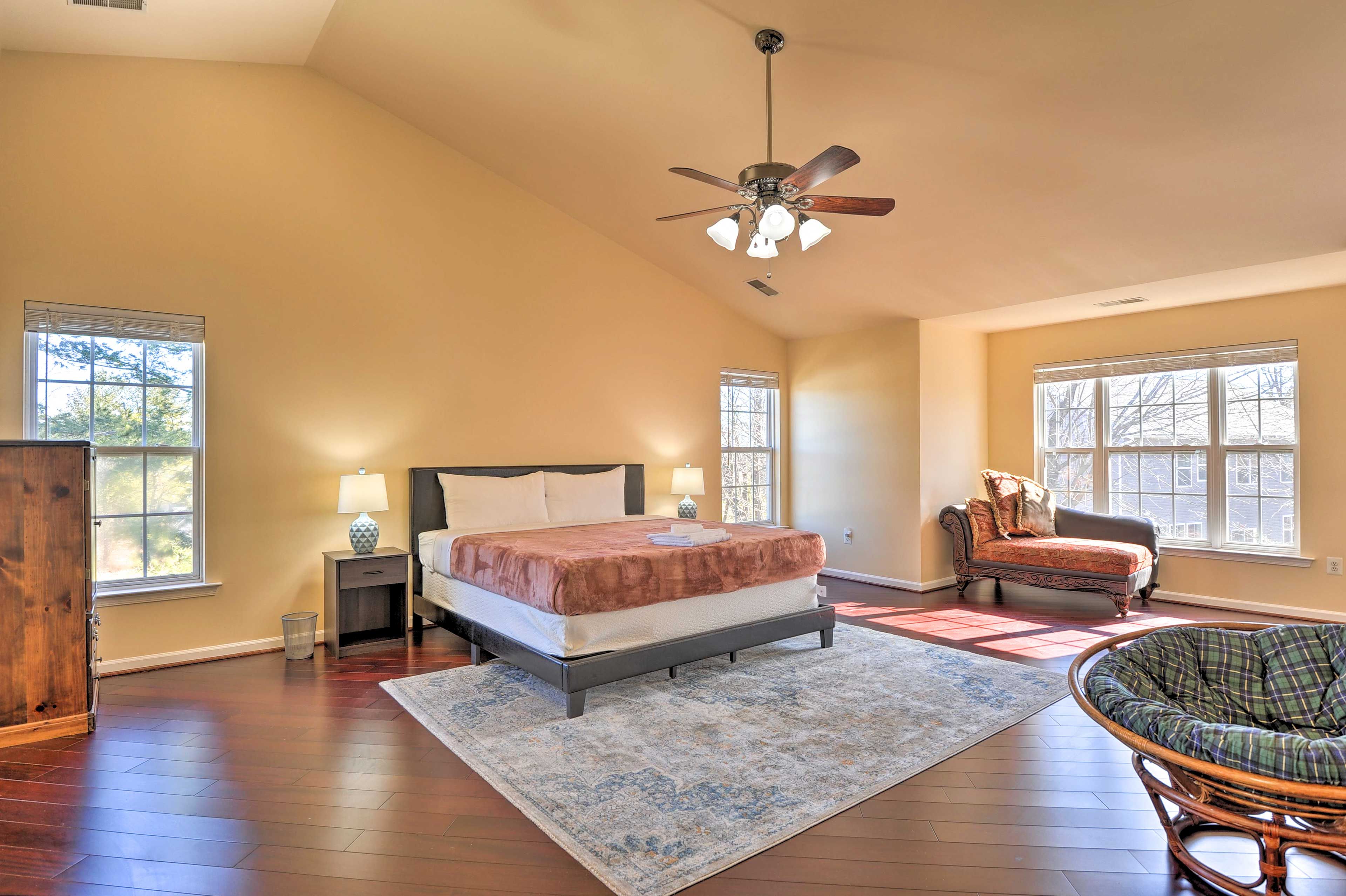 Bedroom 1 | Upper Level | California King Bed