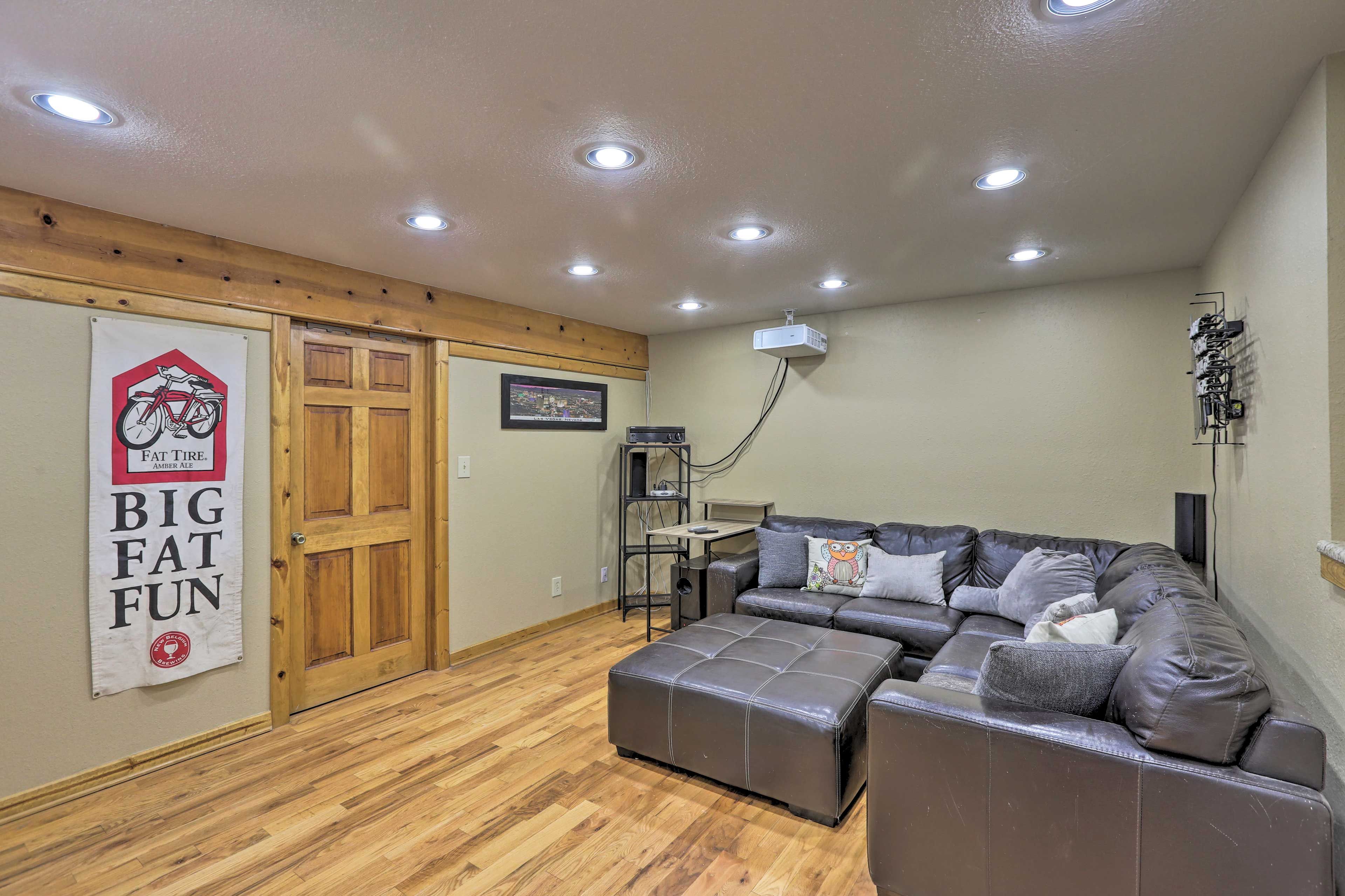 Basement Living Room