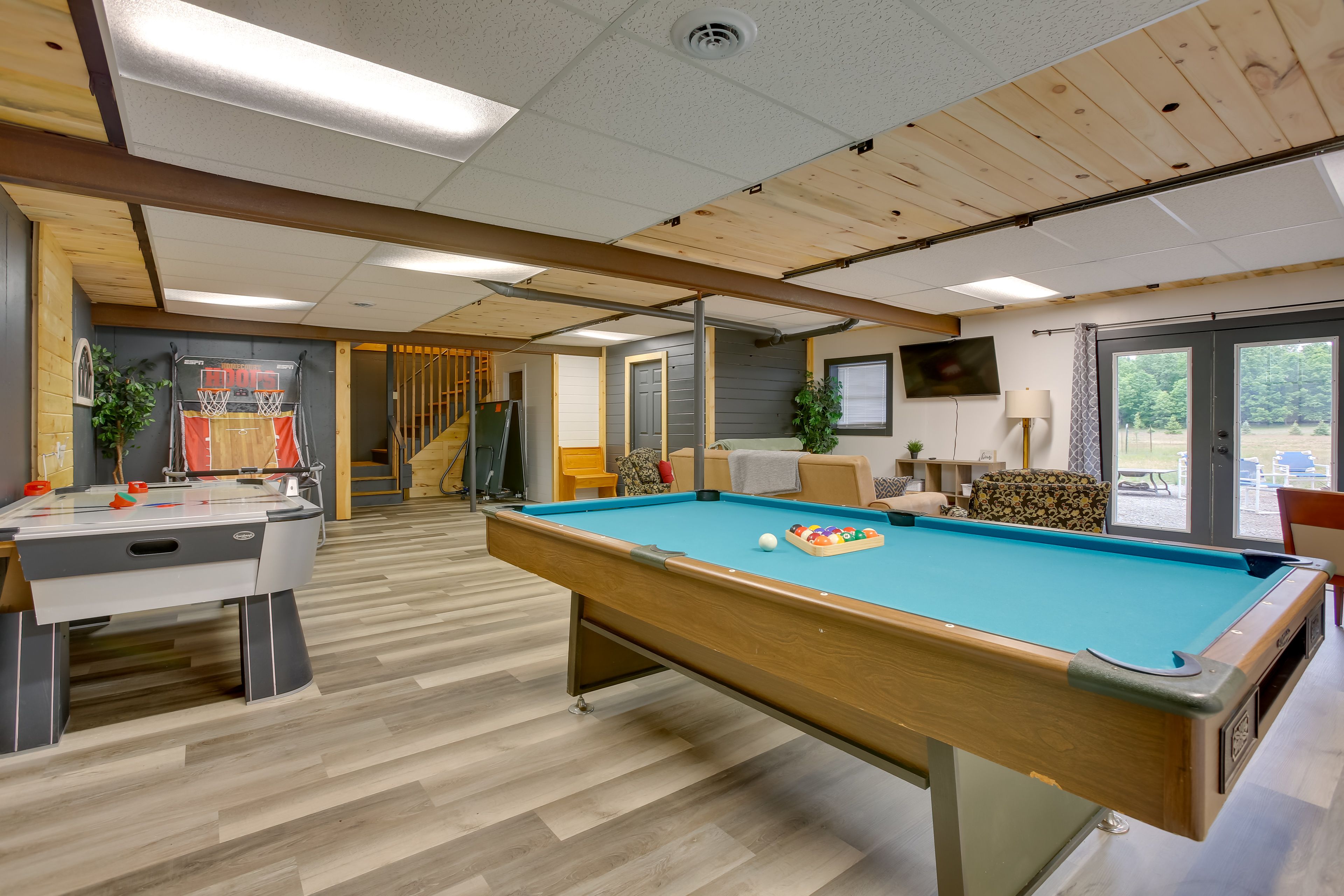 Basement | Air Hockey Table & Pool Table