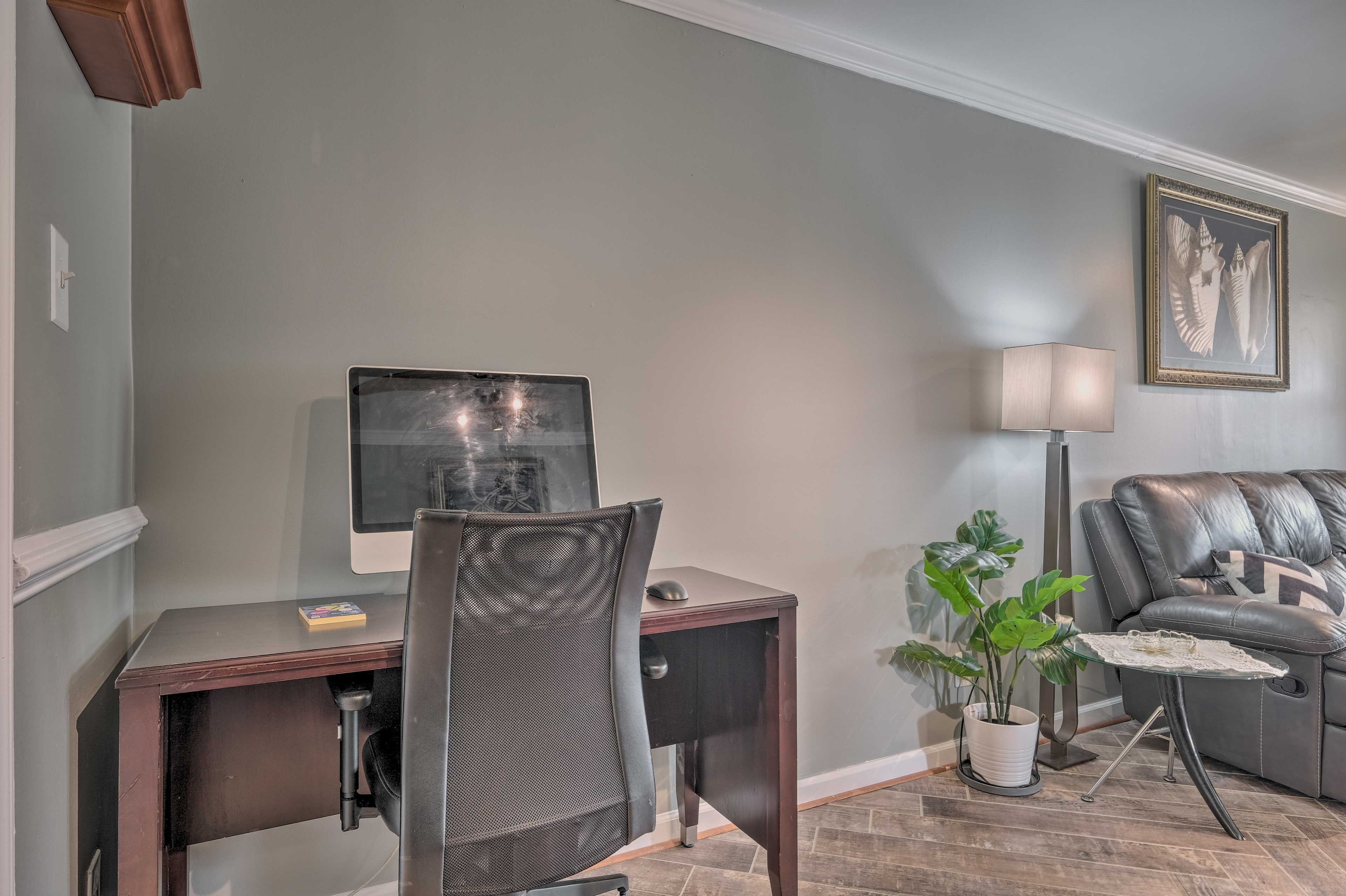 Living Area | Desk Workspace