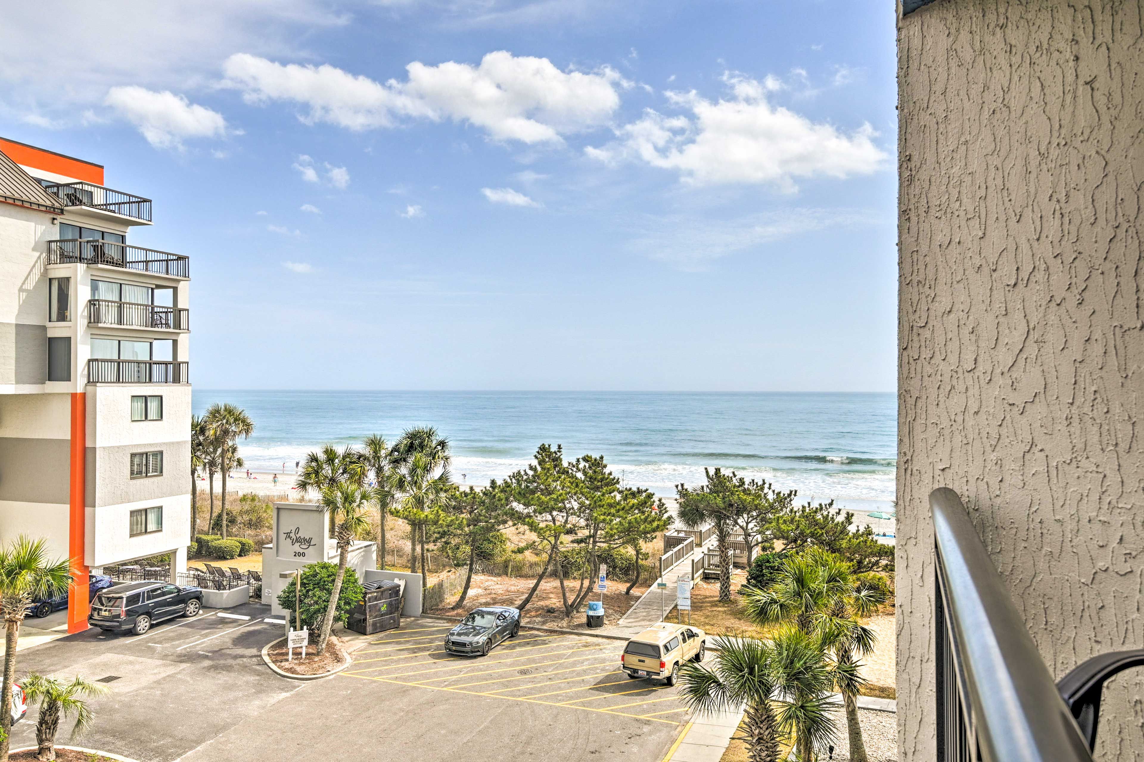 Private Balcony | Walk to Beach