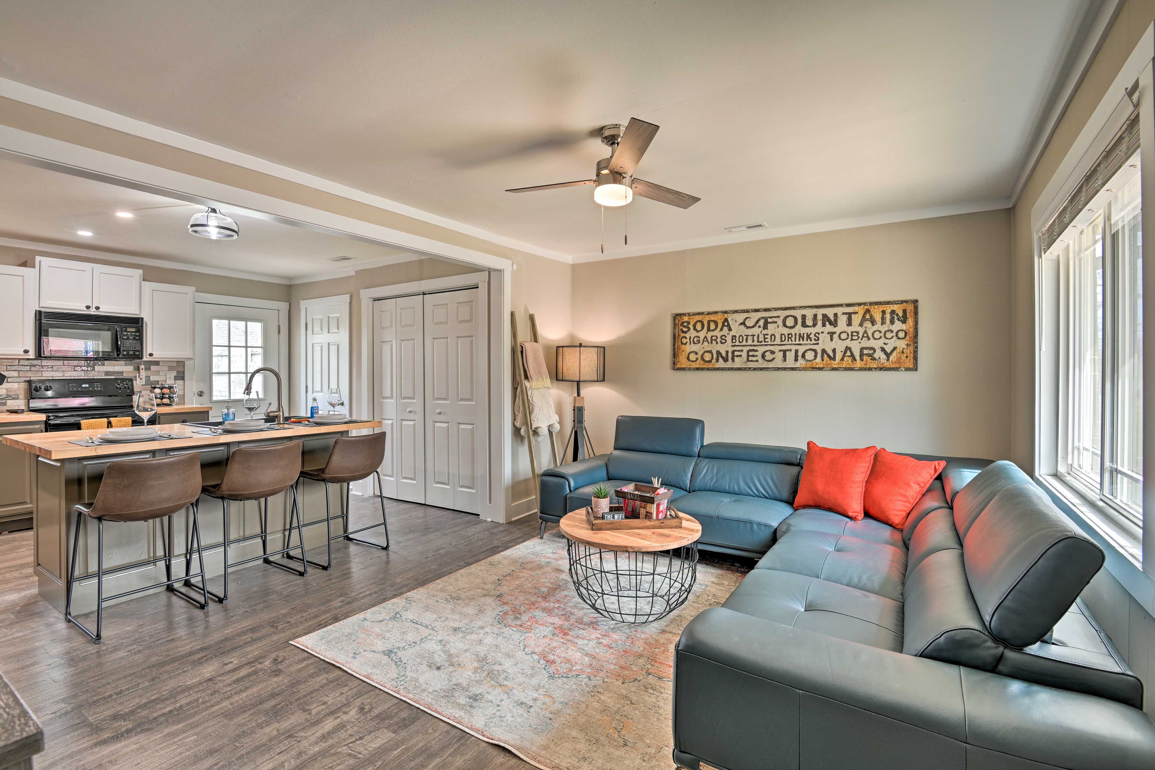 Living Room | Central A/C | Home Gym Equipment